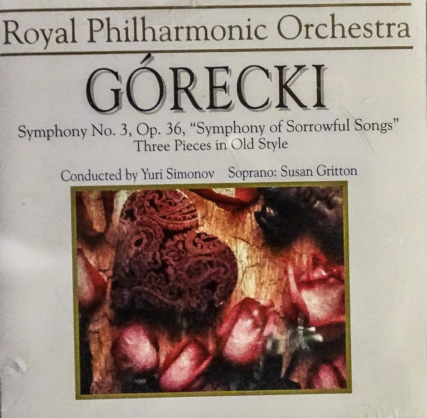 Symphony 3/Three Pieces in Old Styl [Audio CD] Gorecki, H.