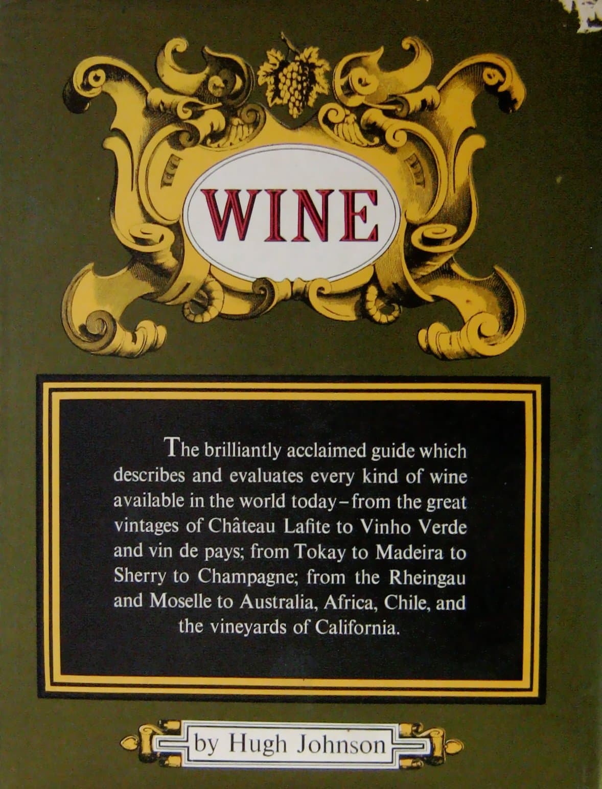 Wine / Hugh Johnson ; Drawings by Owen Wood by Hugh Johnson and Owen Wood
