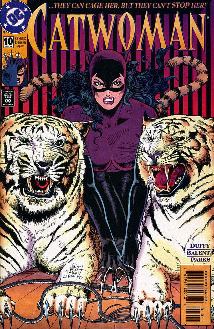 Catwoman - Issue Number 10 - May 1994 [Paperback] Duffy ; Balent ; Parks and Balent, Jim by null