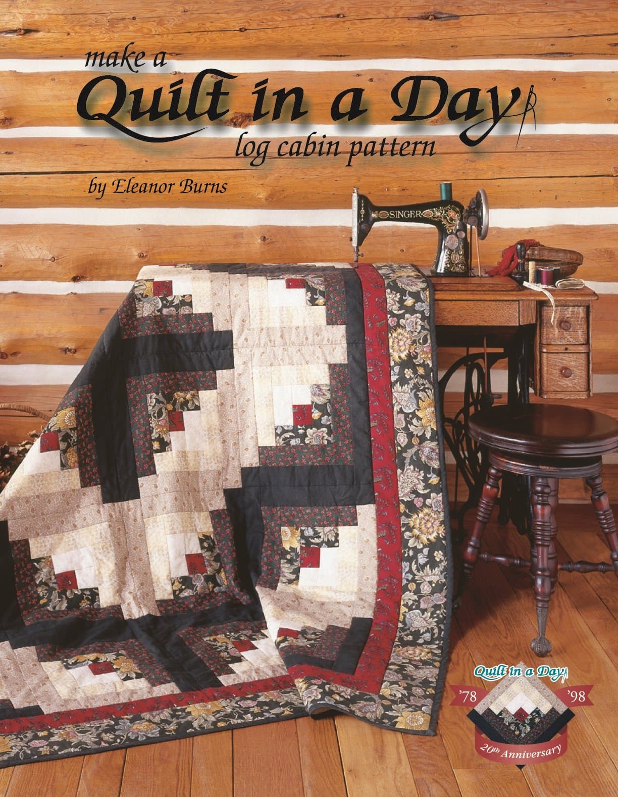Quilt in a Day: Log Cabin Pattern by Eleanor Burns