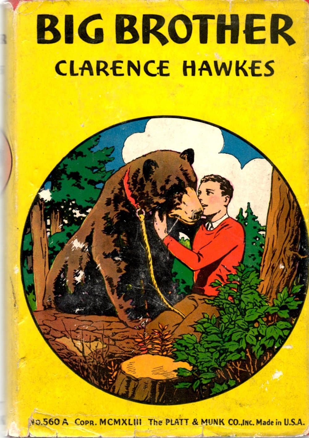 Big brother;: The story of a trick bear, Hawkes, Clarence by null