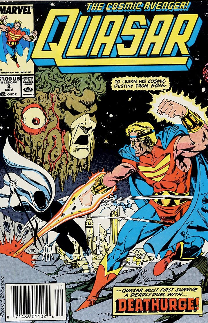 Quasar #2 [Comic] Mark Gruenwald and Paul Ryan by null