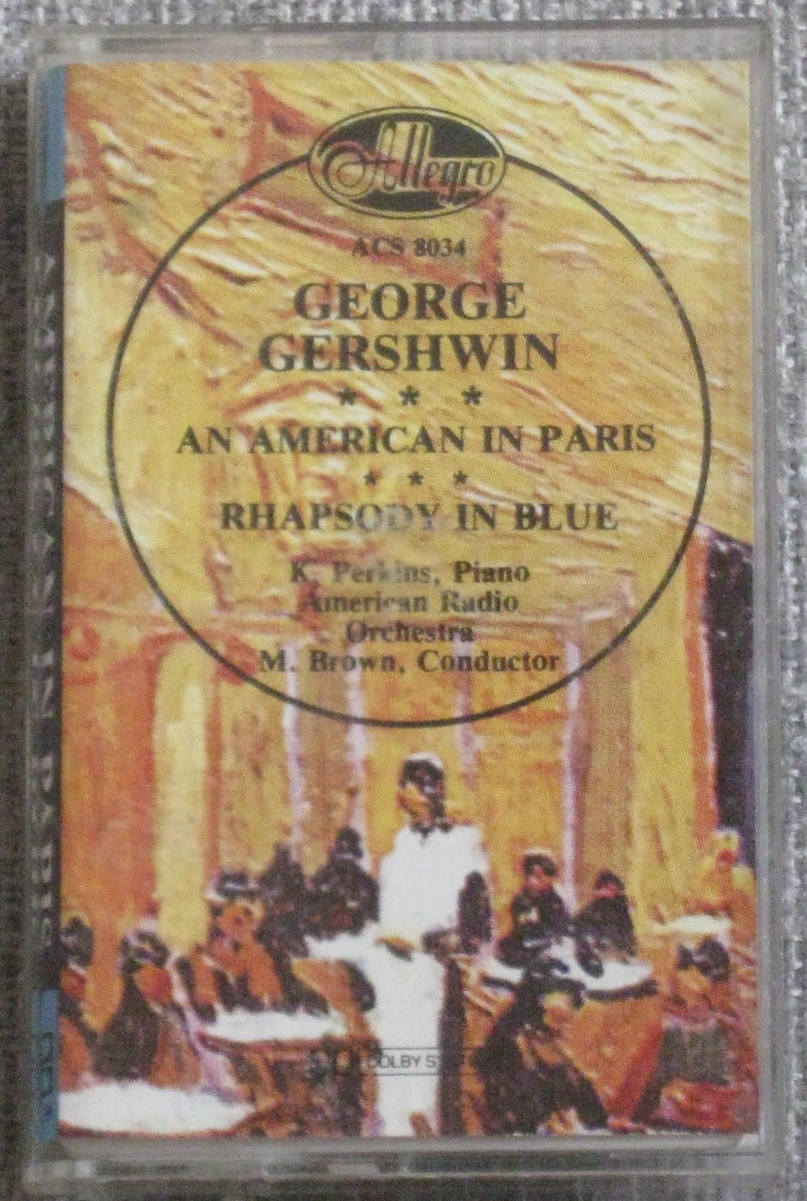Gershwin:American in Paris [Audio Cassette] Brown/Aro by null