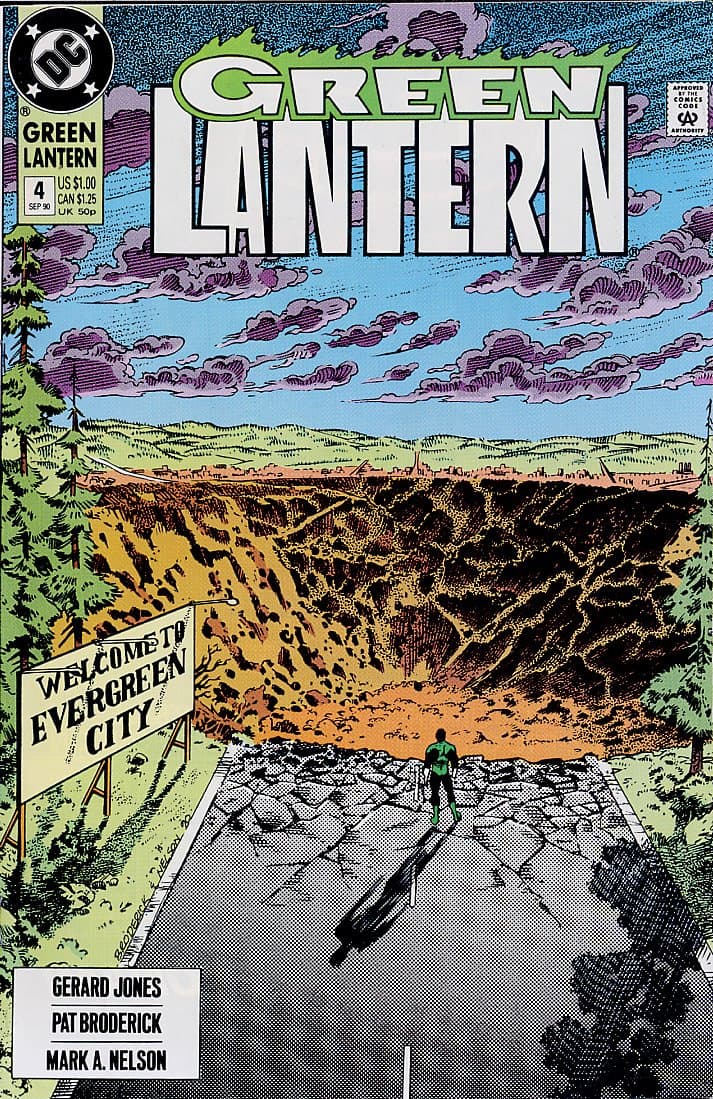 Green Lantern, No. 4, Sept. 1990, Among My Souvenirs [Unknown Binding] Gerard Jones