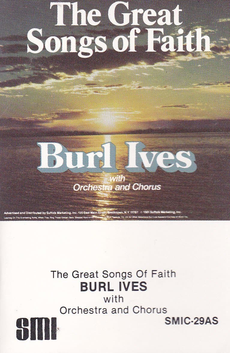 The Great Songs of Faith [Audio Cassette] Burl Ives