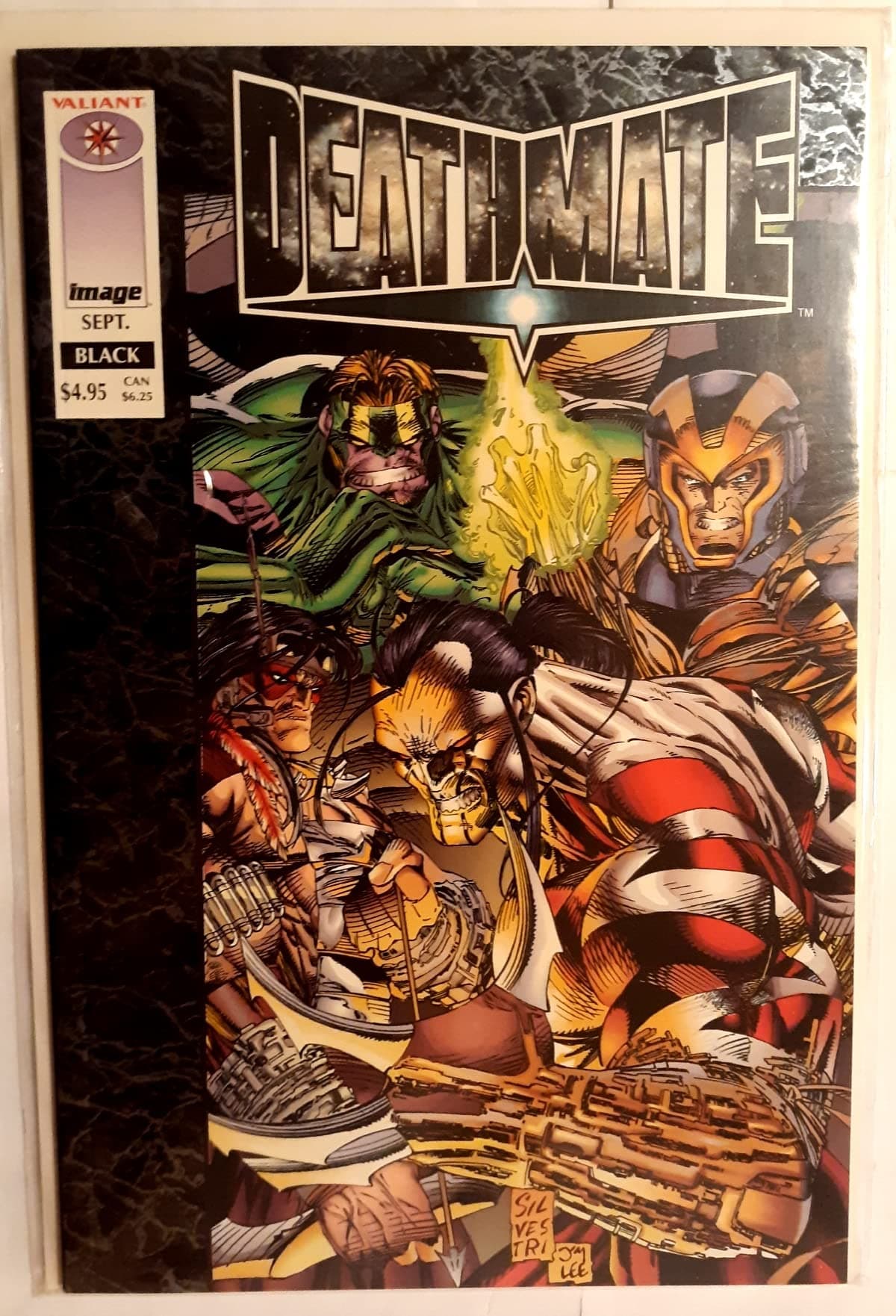 DEATHMATE Black #1 (1st Appearance GEN 13) [Comic] Marc Silvestri Grag Capullo Jim Lee Whilce Portacio by null