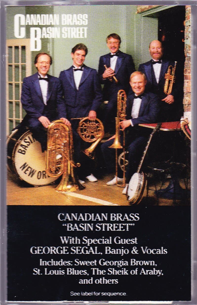 Basin Street [Audio Cassette] Canadian Brass by null