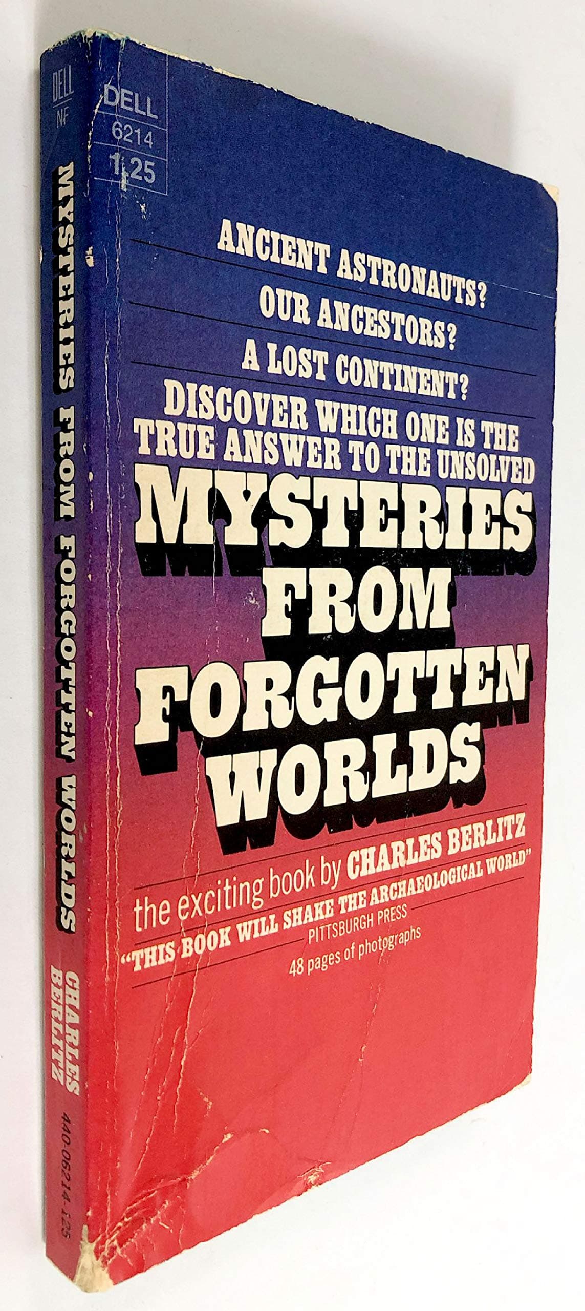 Mysteries from forgotten Worlds [Mass Market Paperback] Charles Berlitz by null