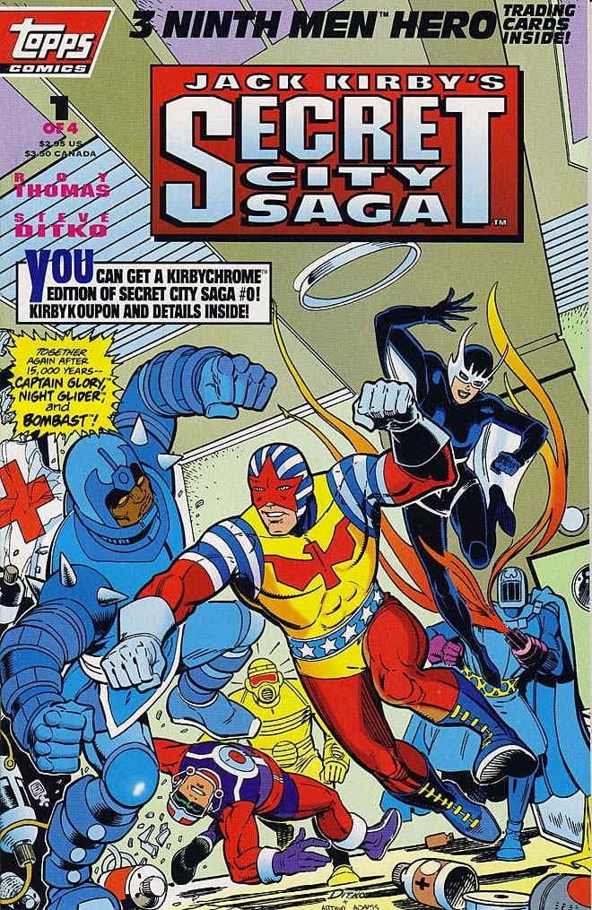 Secret City Saga (Jack Kirby�s�) (1993) #1 [Comic] Roy Thomas by null