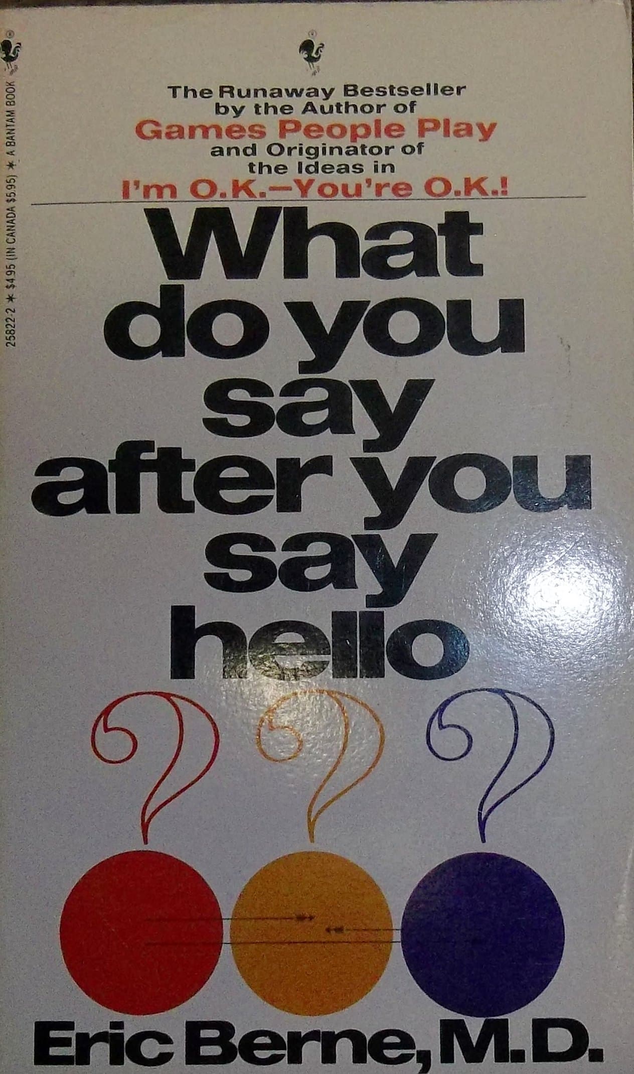 What Do You Say after You Say Hello? Eric Berne by null