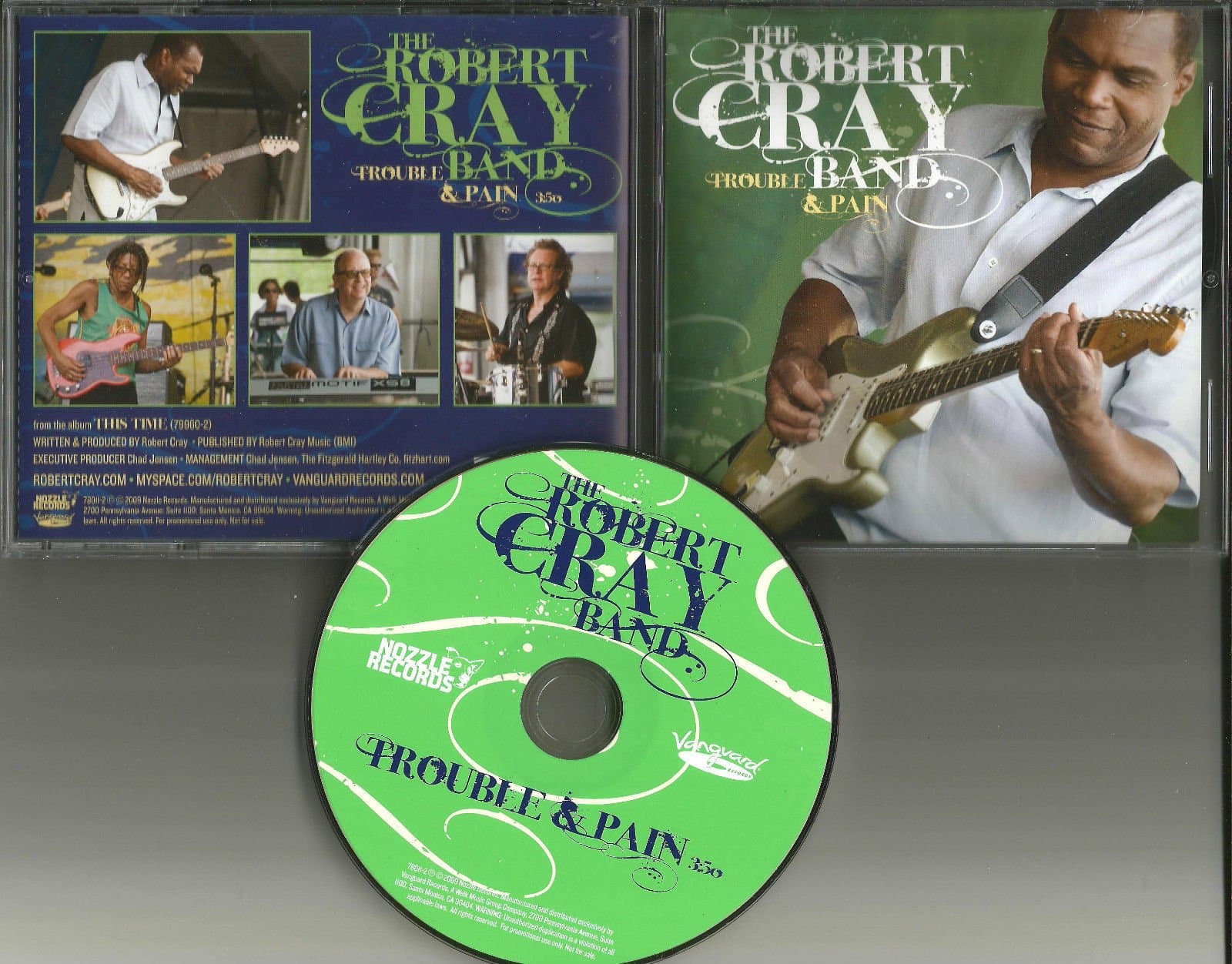 Trouble & Pain [CD SINGLE] [Audio CD] The Robert Cray Band by null