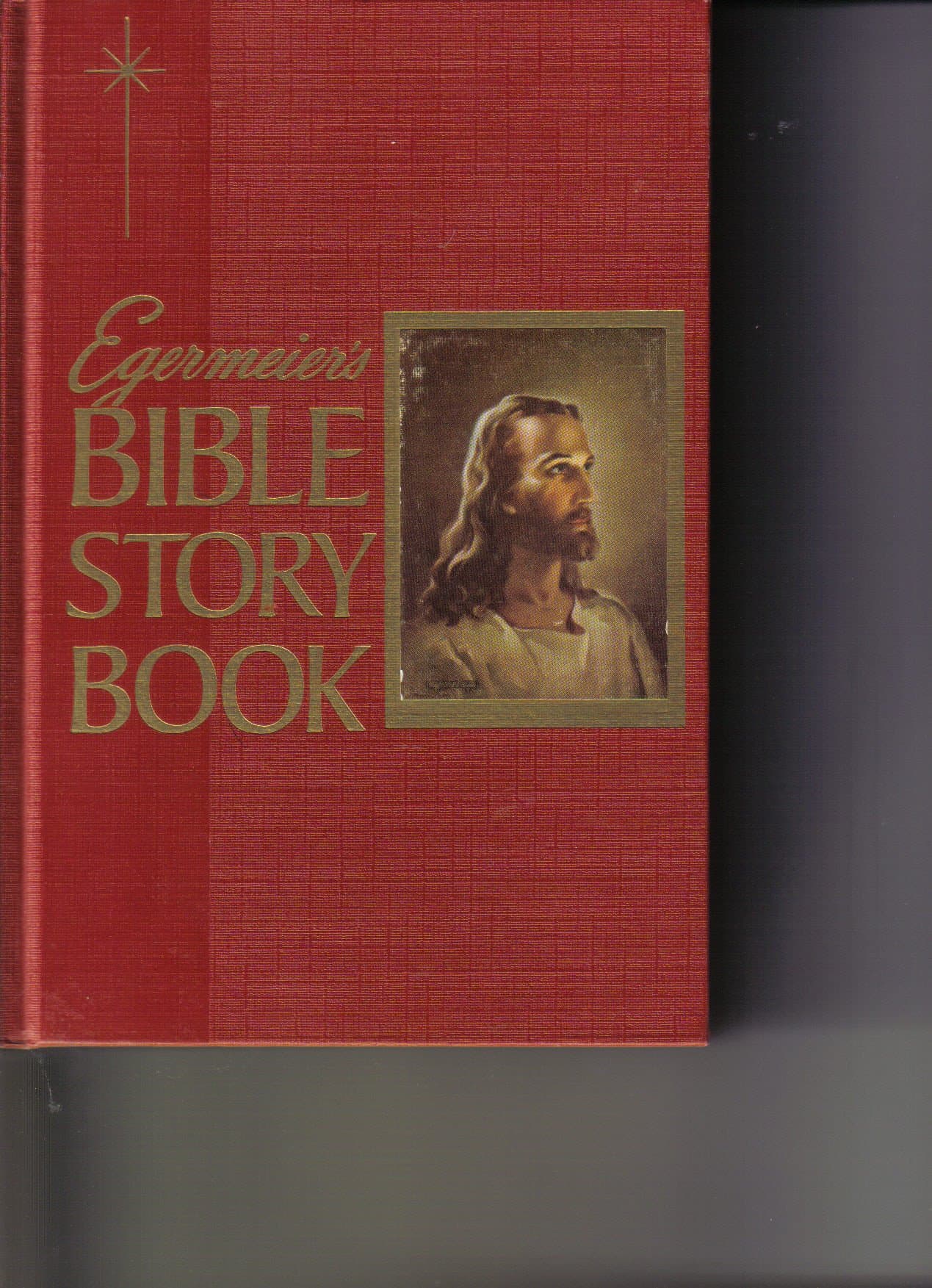 bible story book, a complete narration from genesis to revelation [Hardcover] Elsie Egermeier by null