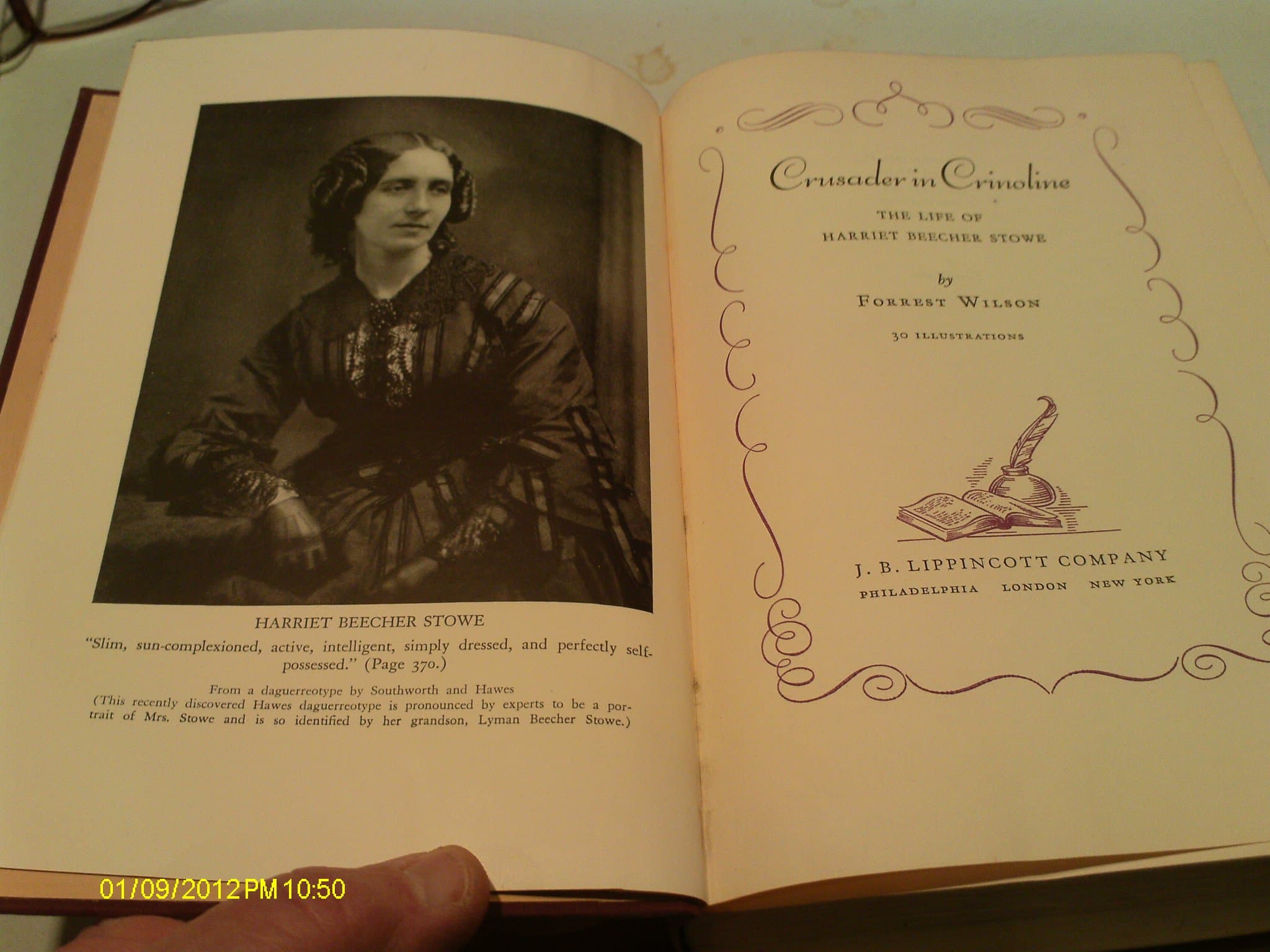 Crusader in Crinoline [Hardcover] WILSON,Forrest by null