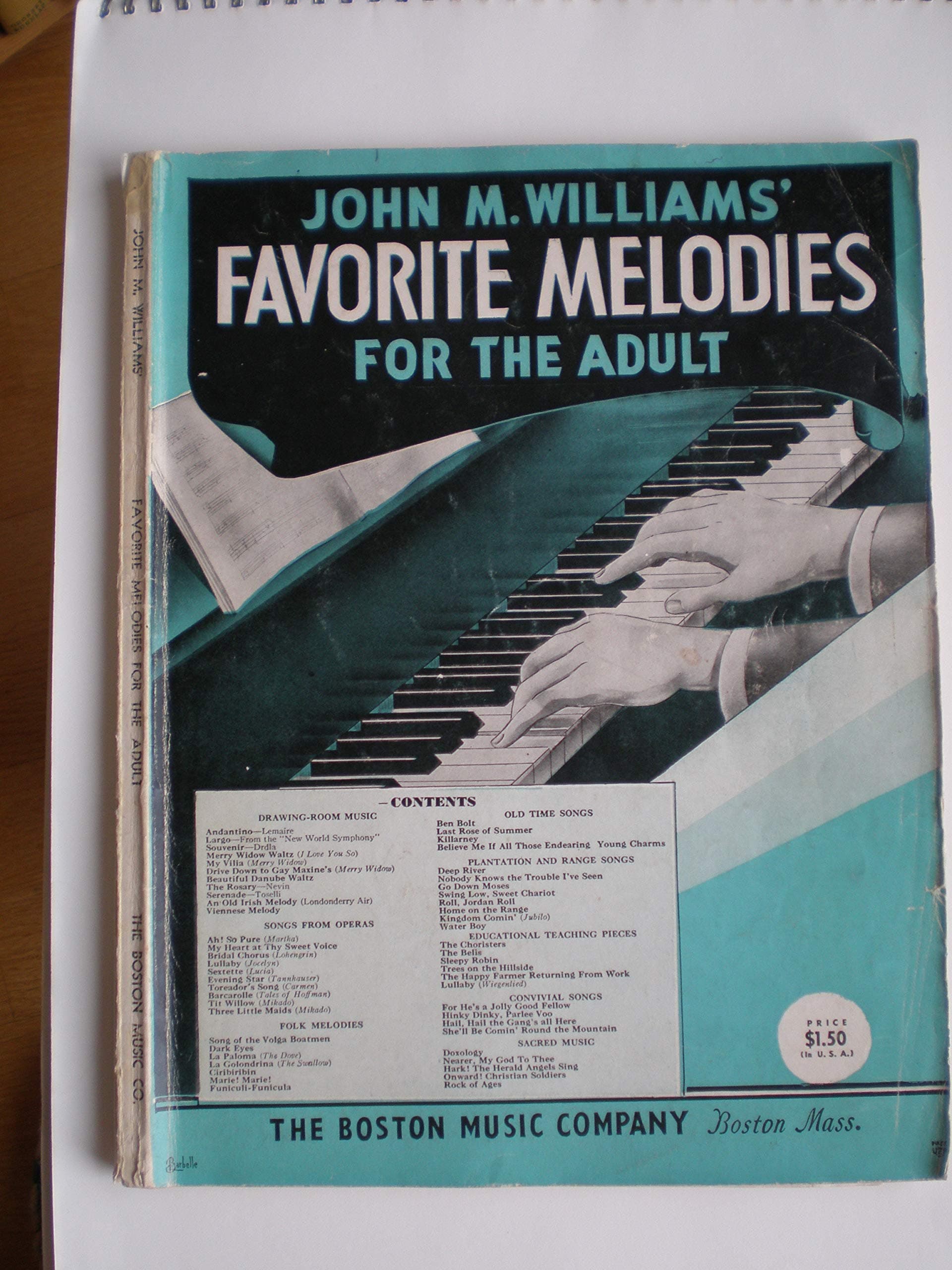 John M Williams' Favorite Melodies for the Adult [Paperback] John M Williams by null