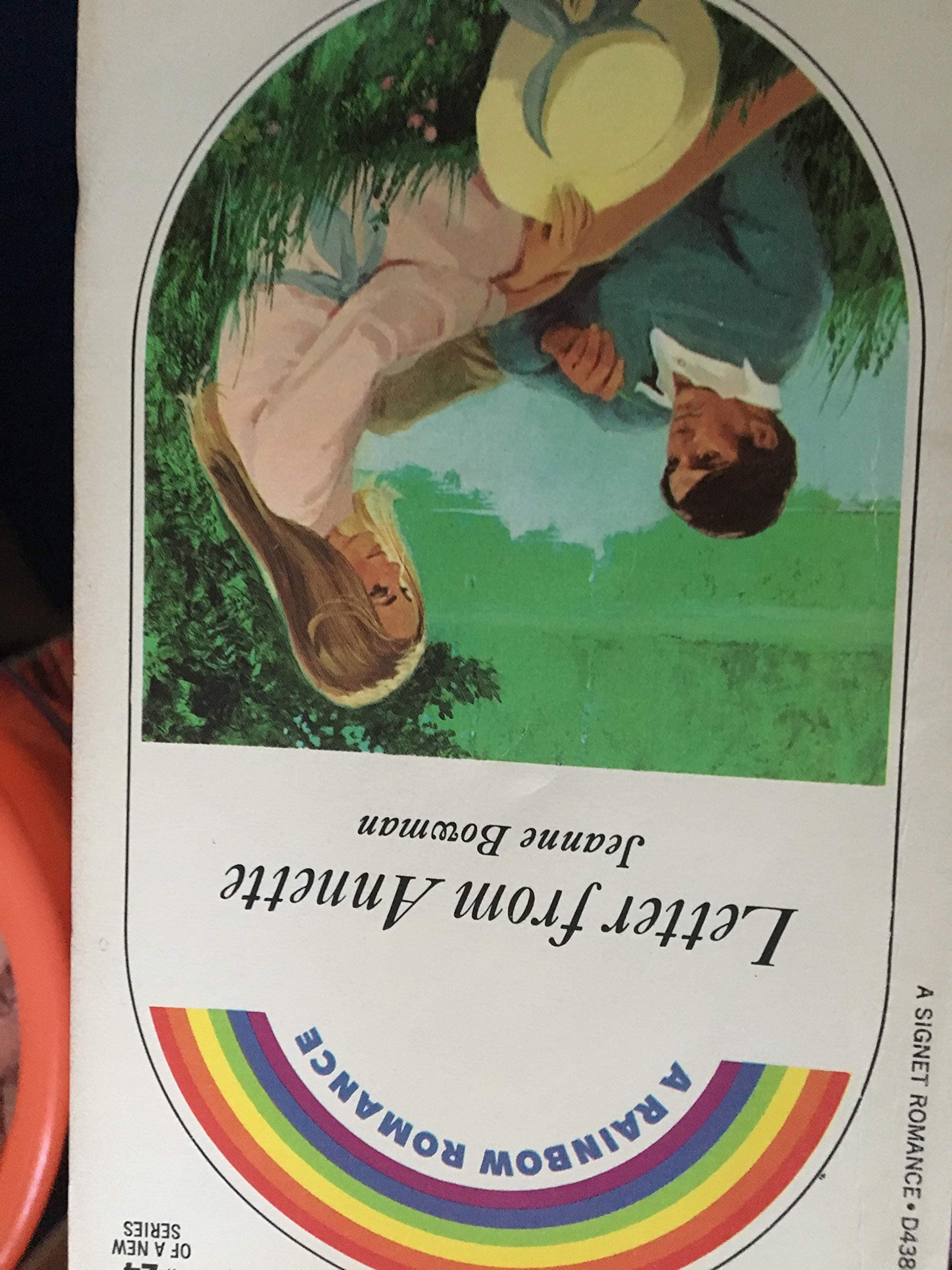 Letter from Annette: A Rainbow Romance #24 [Paperback] unknown author by null