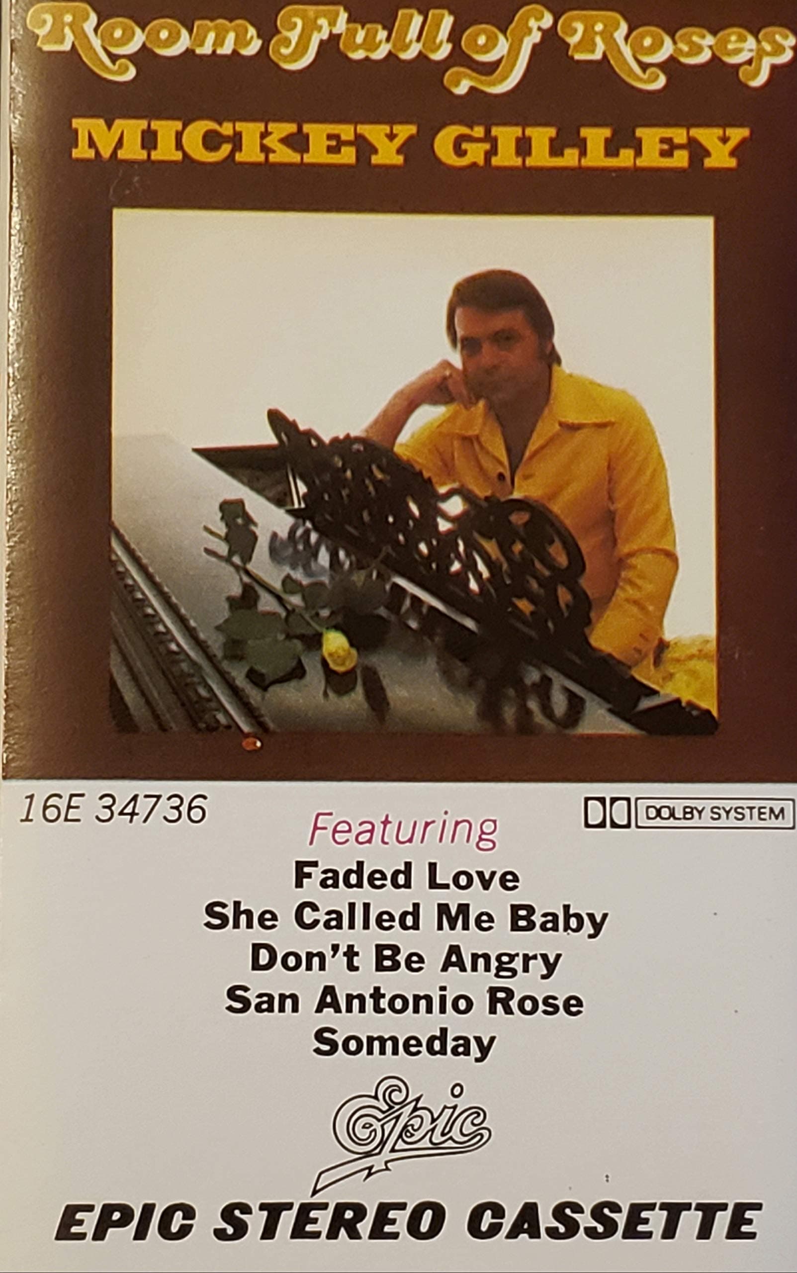 Room Full Of Roses [Audio Cassette] Mickey Gilley by null