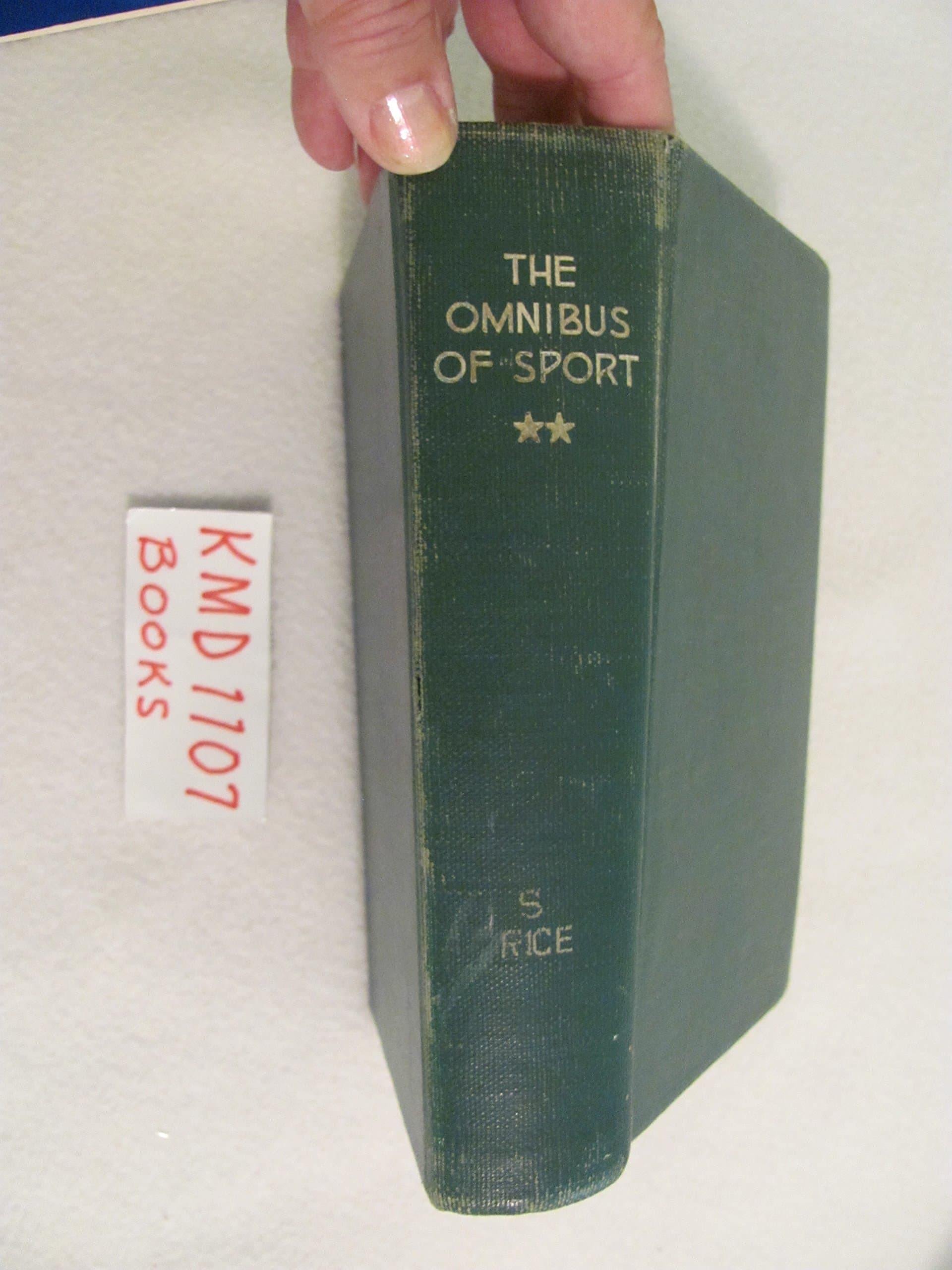 The Omnibus of Sport [Hardcover] Grantland Rice; Harford Powel and Lee Townsend by null