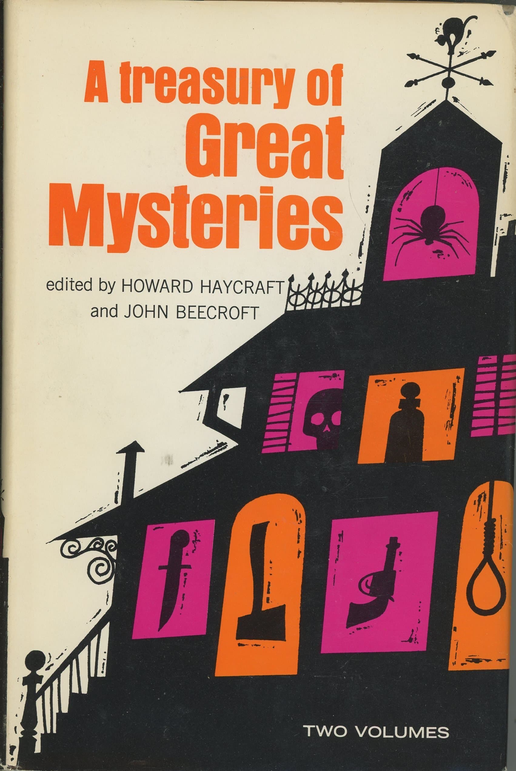 A TREASURY OF GREAT MYSTERIES (2 VOLUMES) [Hardcover] Haycraft, Howard and Beecroft, John (Editors) by null