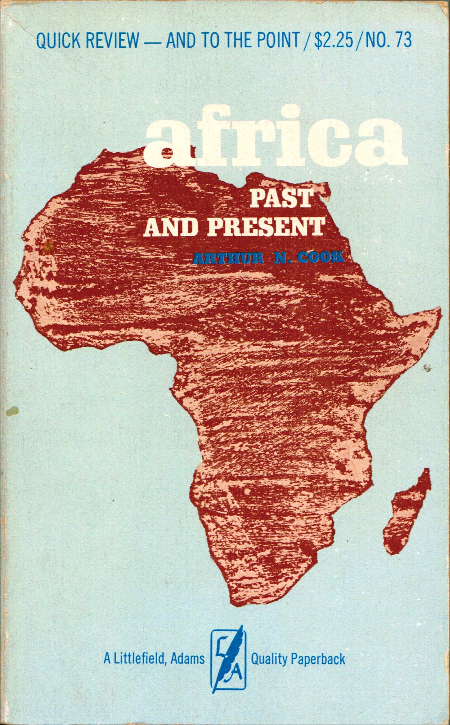 Africa Past and Present Cook, A. N. by null