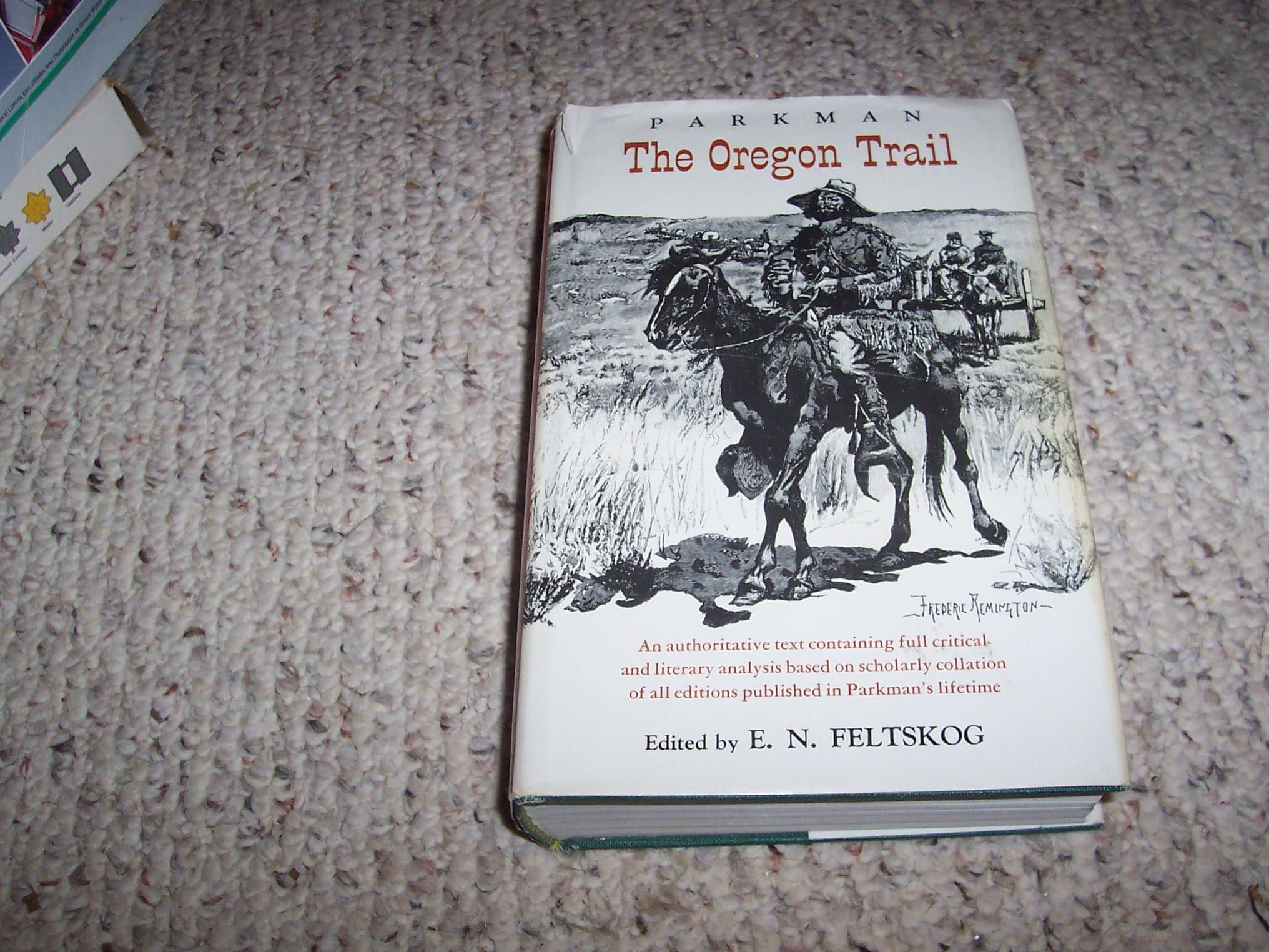 Parkman : The Oregon Trail by E. N. Feltskog