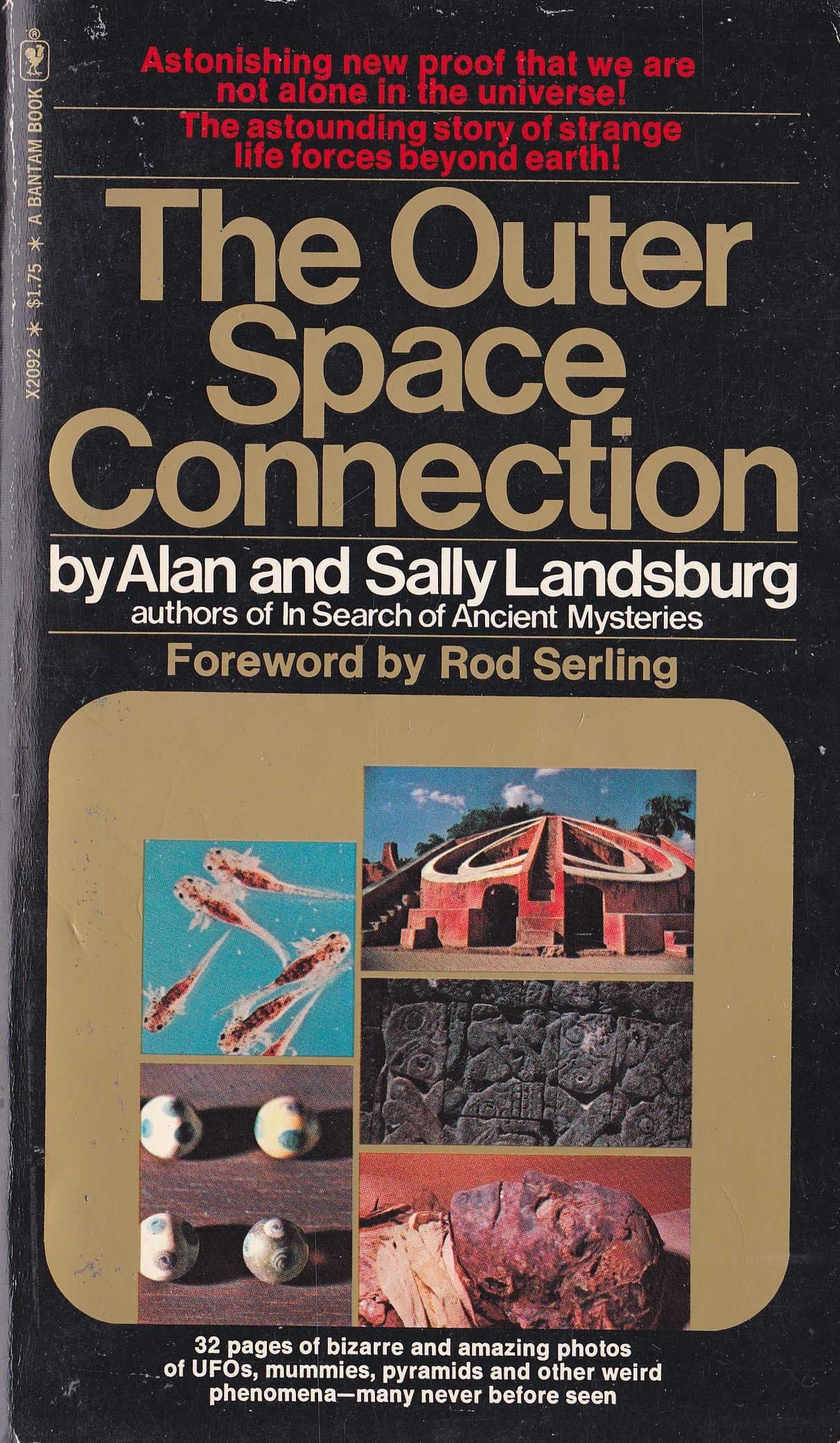 The Outer Space Connection Alan Landsburg; Sally Landsburg and Rod Serling by null