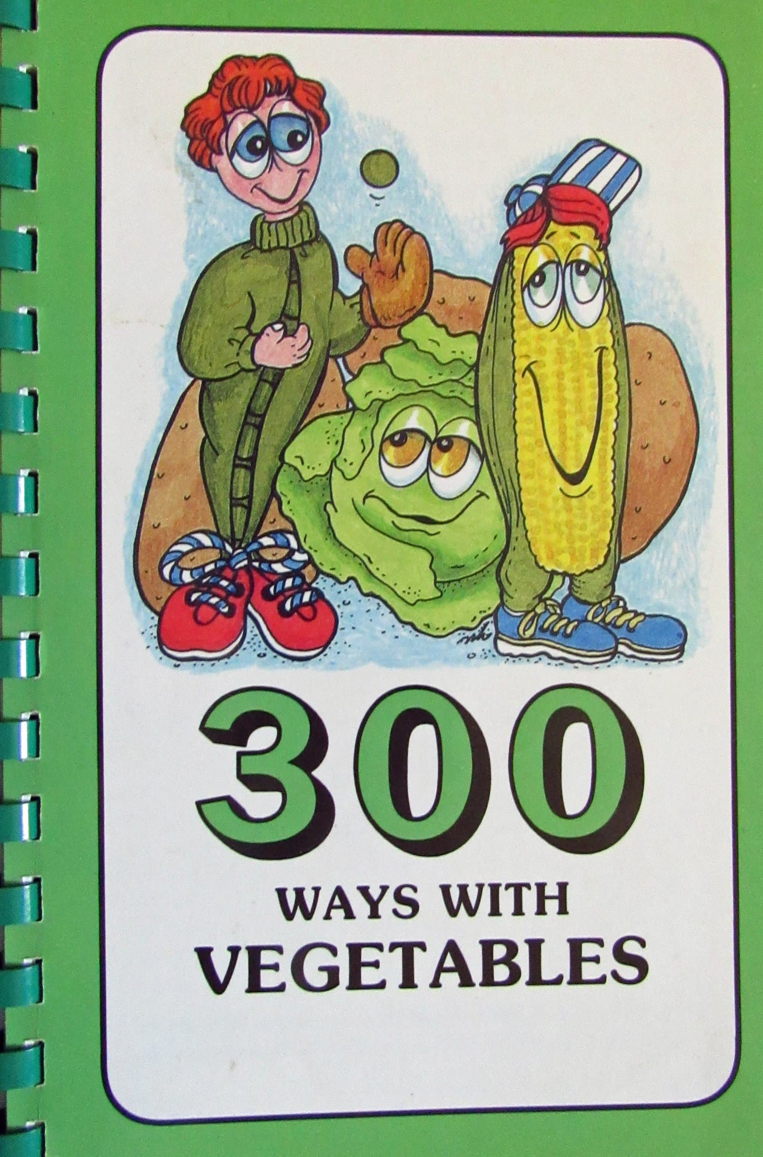 300 Ways With Vegetables [Plastic Comb] Unknown by null