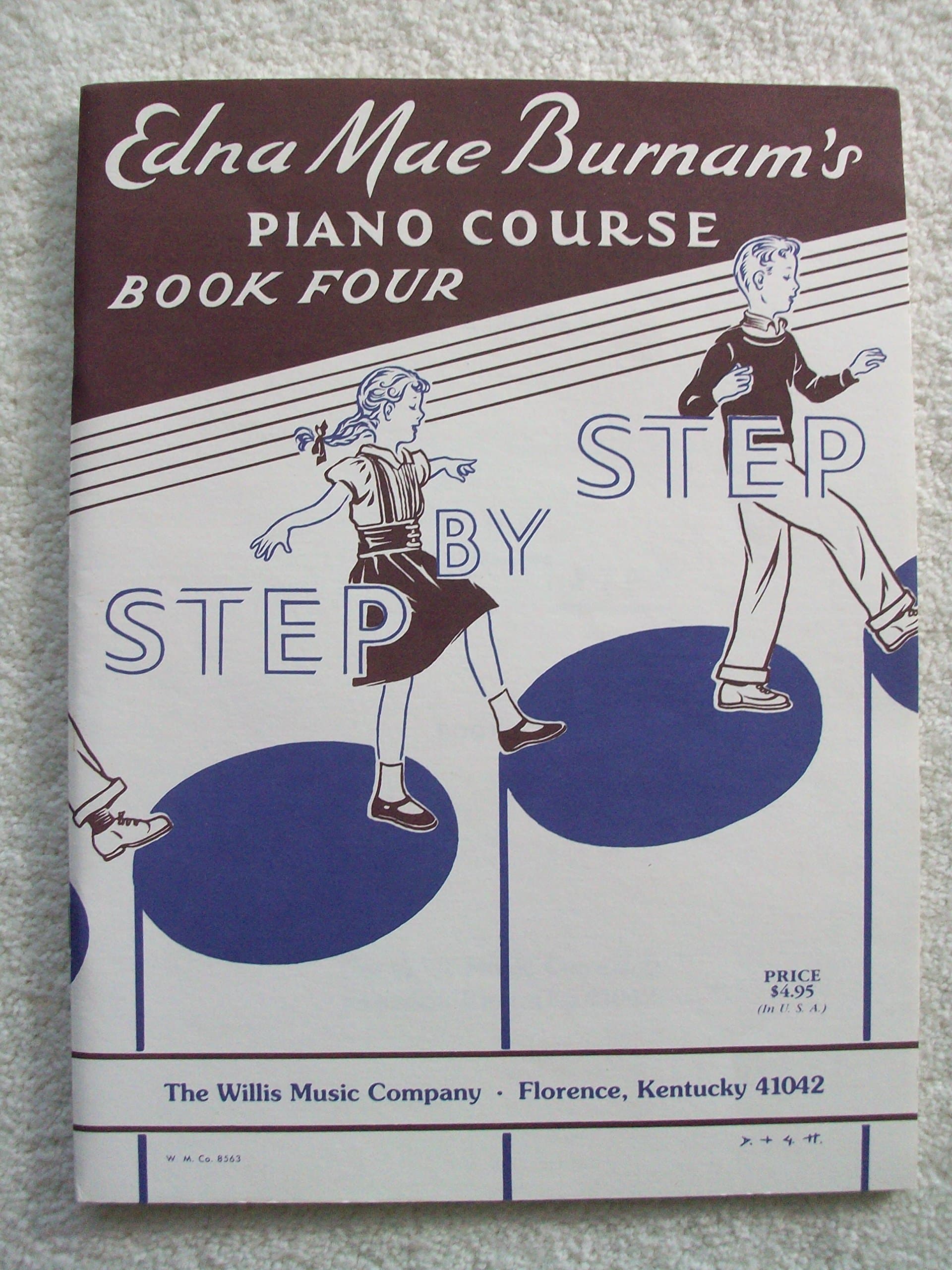 Edna Mae Burnam’s Piano Course, Book 4. Step By Step