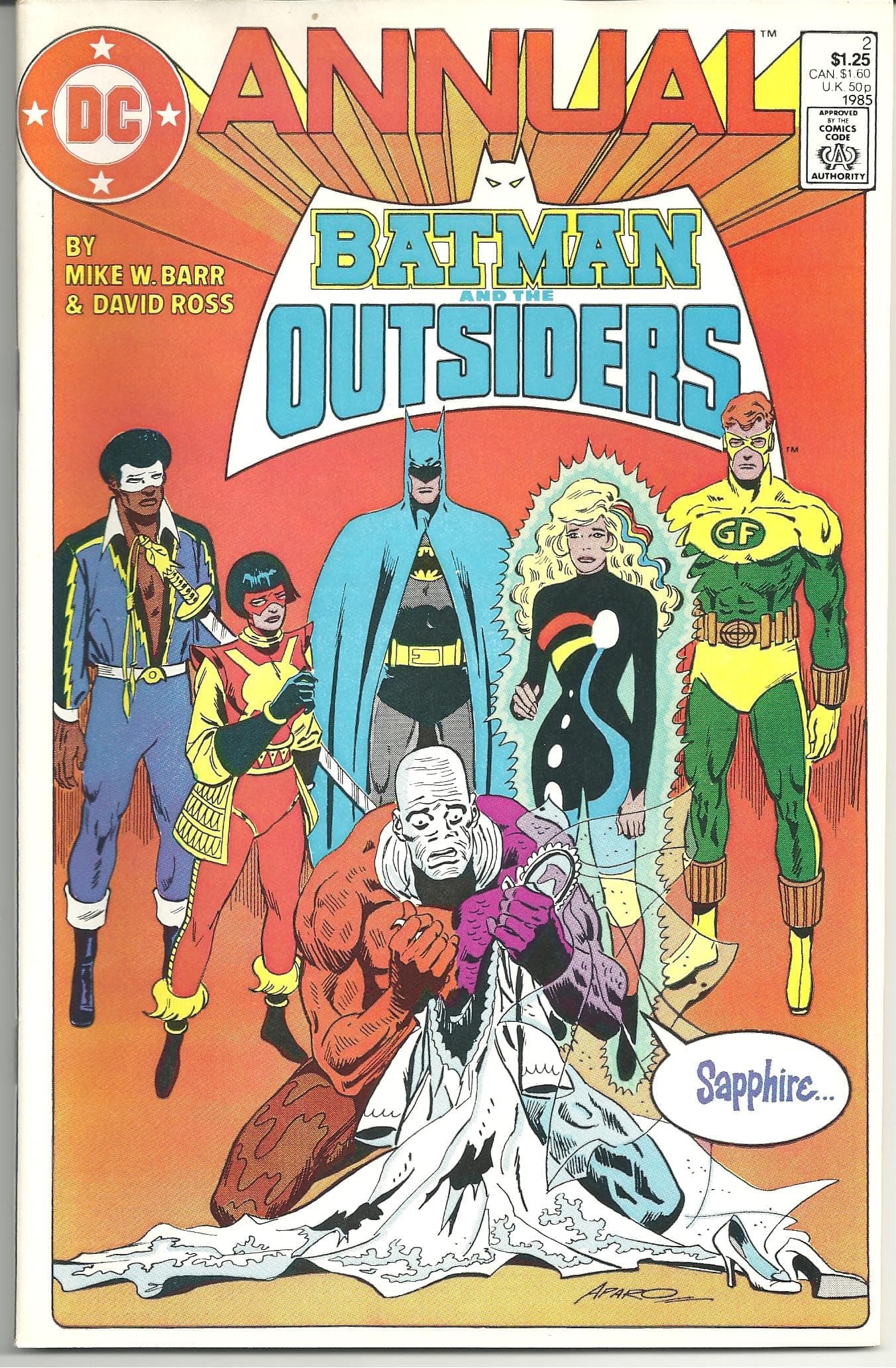 Batman and the Outsiders Annual No.2 [Comic] Mike W. Barr