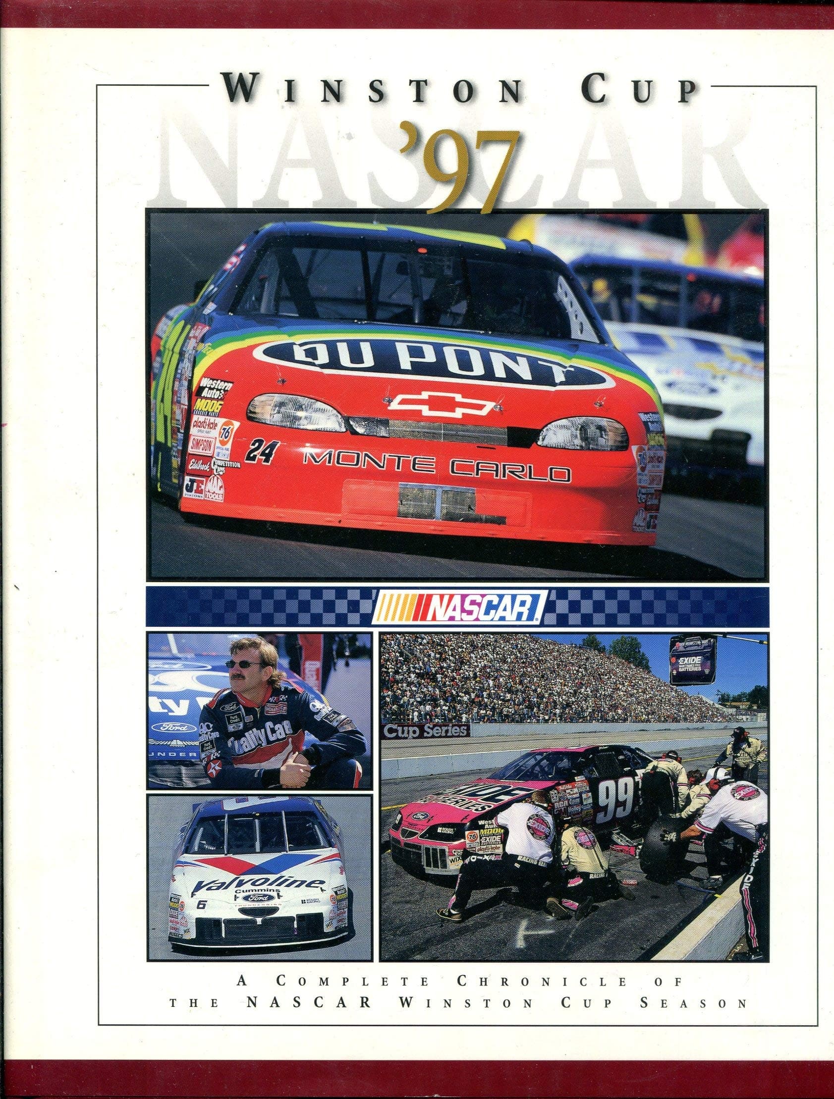 NASCAR WINSTON CUP '97 [Hardcover] none listed by null