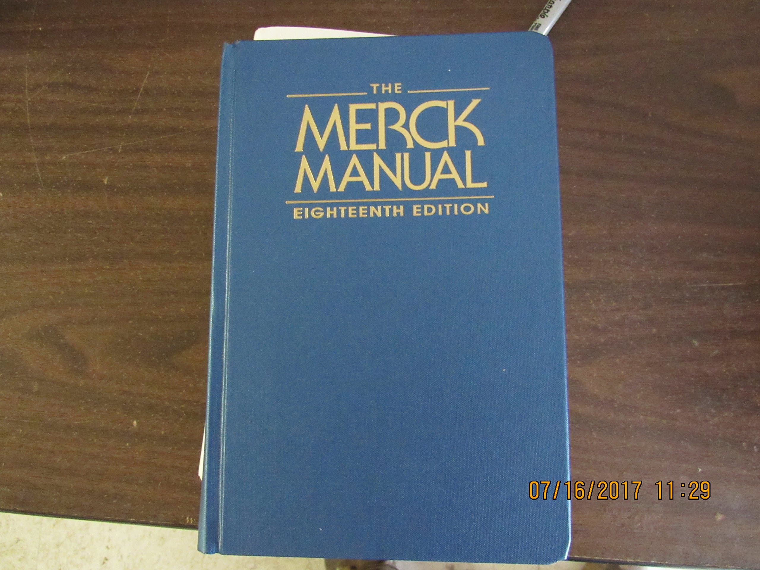 The Merck Manual of Diagnosis and Therapy 18th (eightteenth) edition Text Only [Hardcover] Mark H. Beers by null