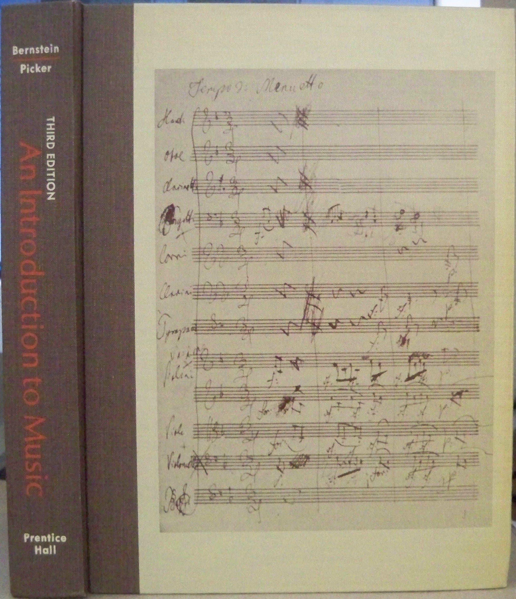 An Introduction to Music [Hardcover] Bernstein, Martin And Picker, Martin by null