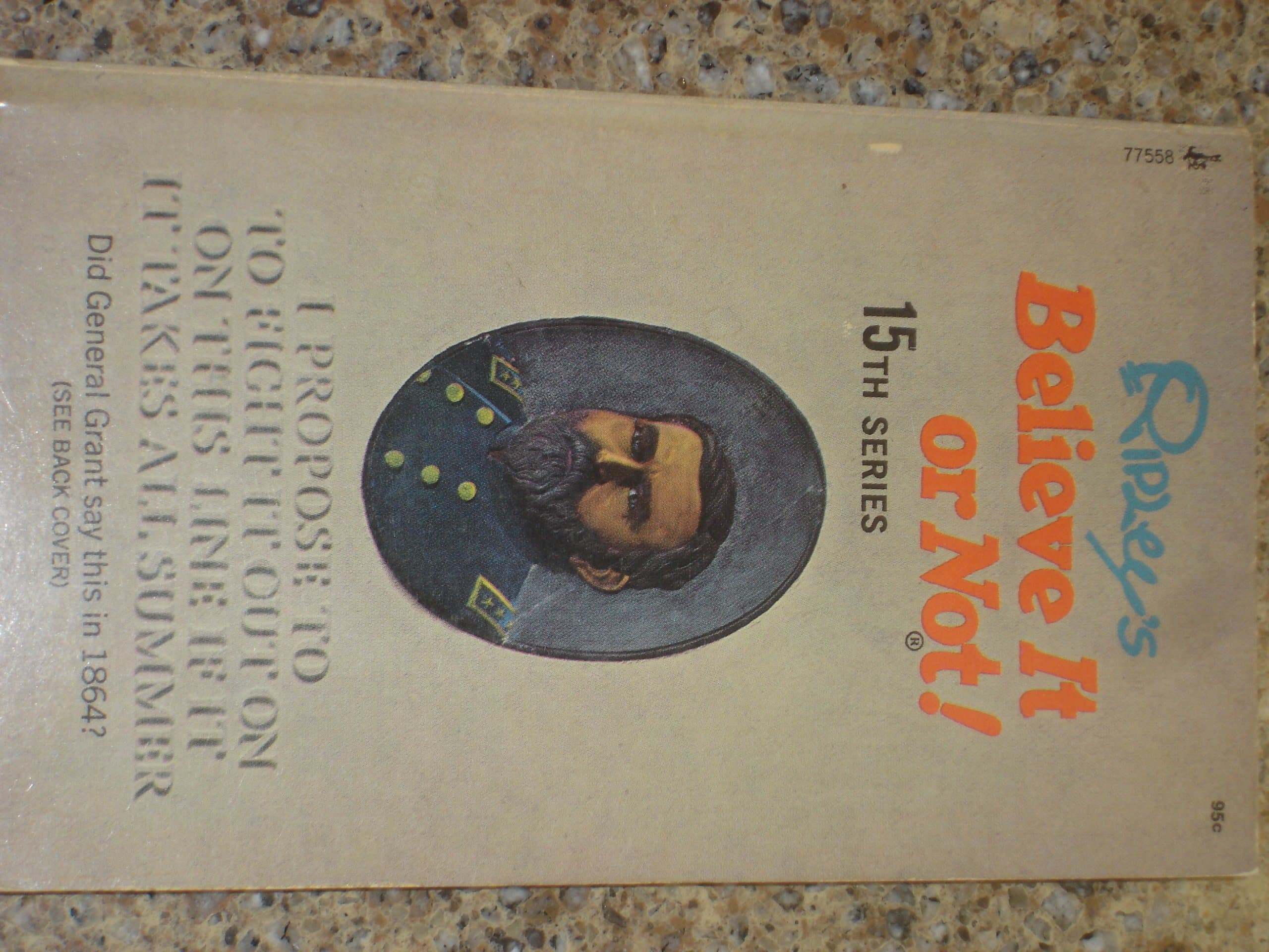 RIPLEY'S BELIEVE IT OR NOT! 15TH SERIES [Paperback] Ripley by null