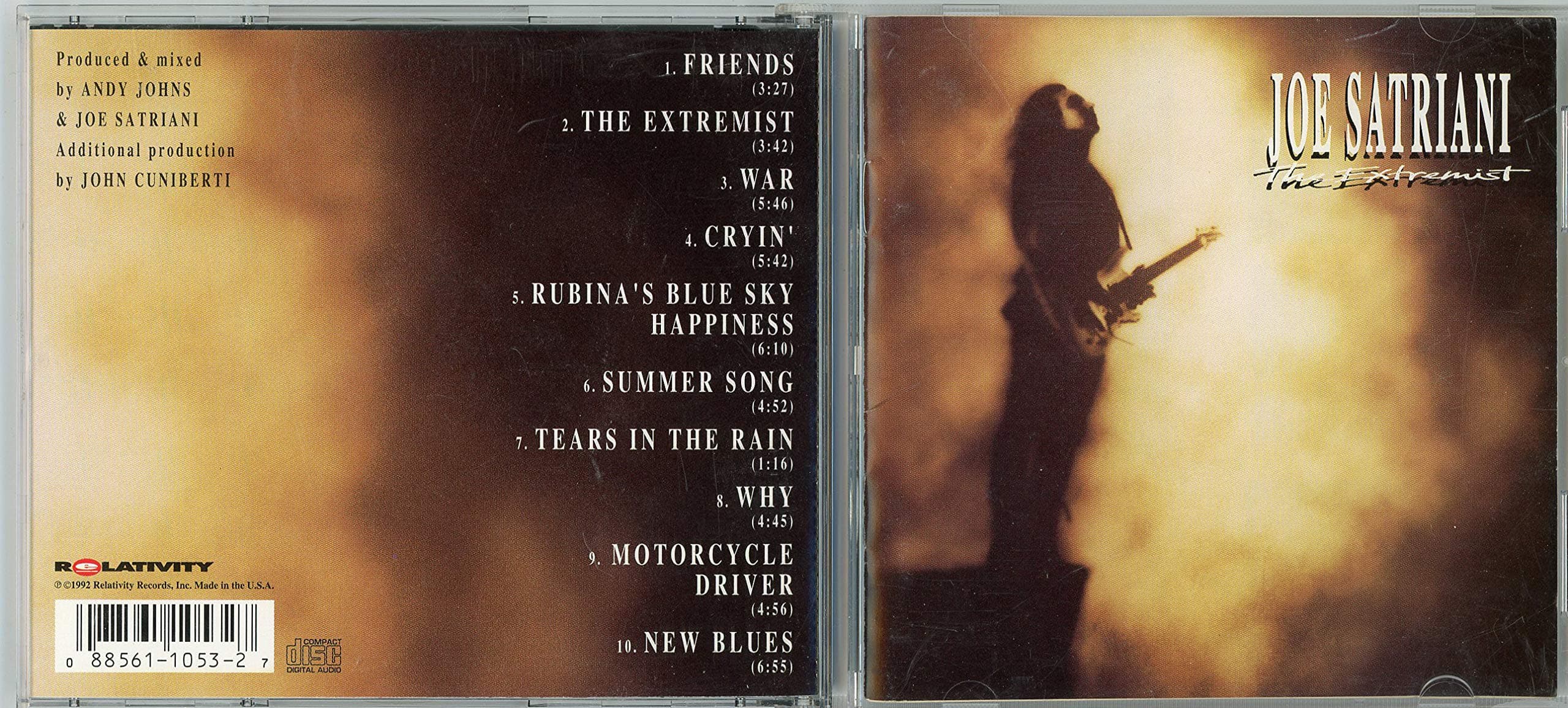 The Extremist [Audio CD] Satriani, Joe by null