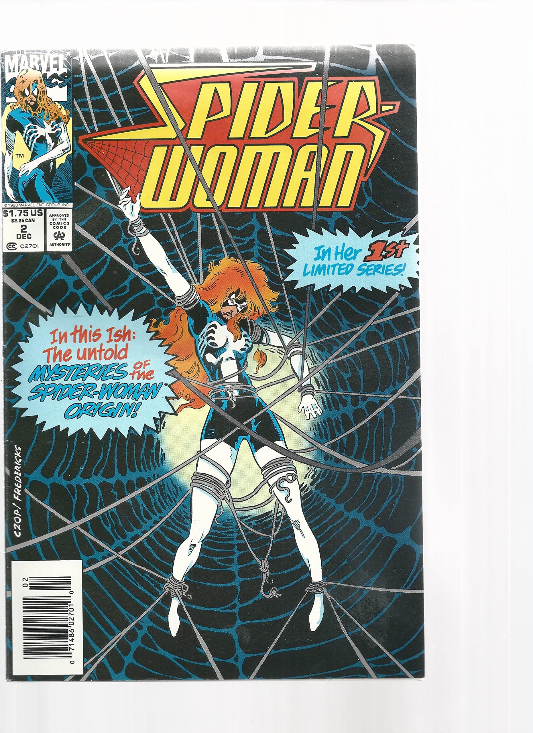 Spider- Woman (December 1993) (vol. 2, no. 2) [Comic] Stan Lee