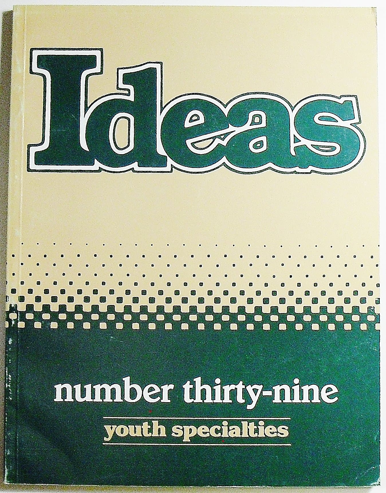 Ideas, Number Thirty-Nine, 1986 [Single Issue Magazine] Wayne Rice and Paul Thigpen by null