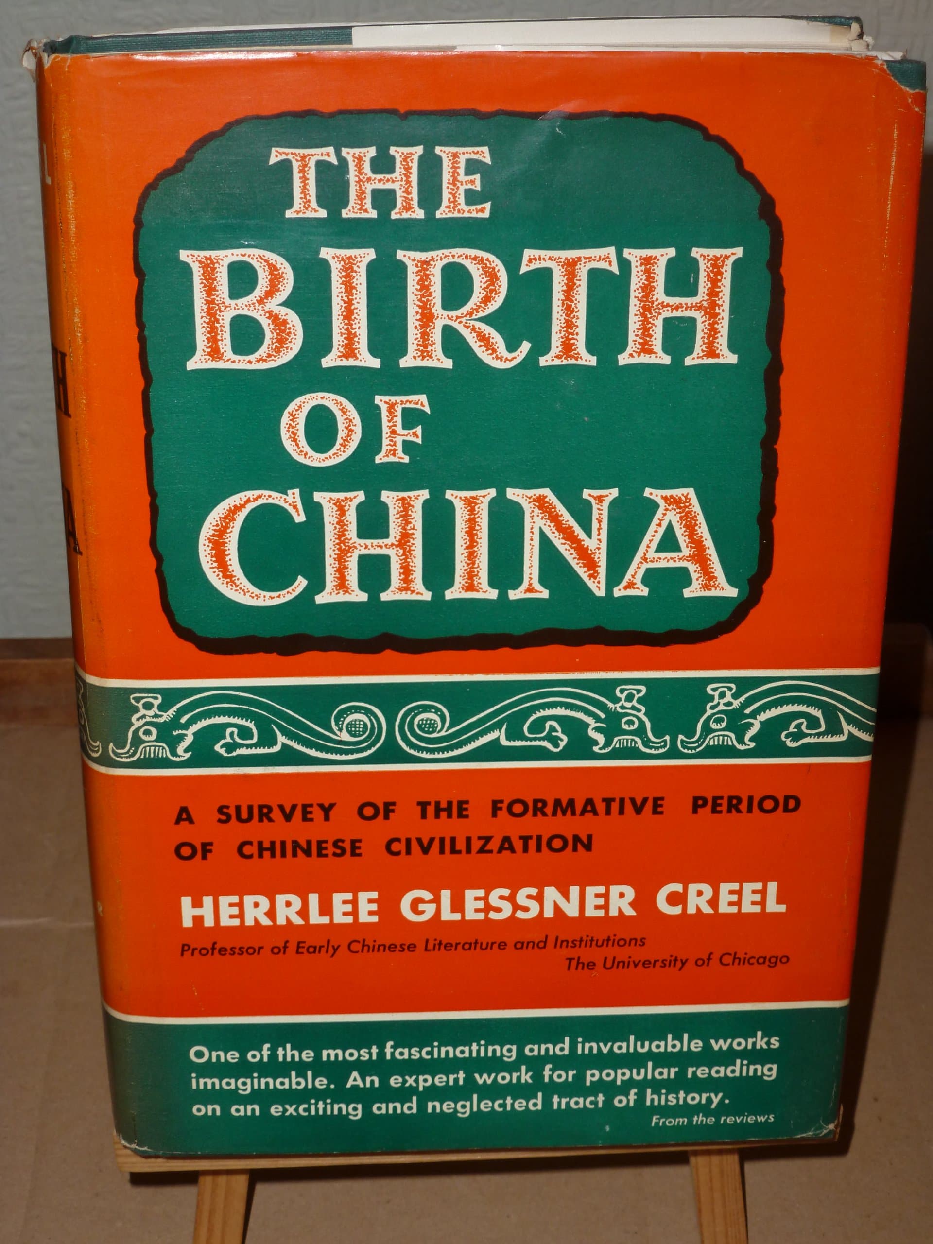The Birth of China [Hardcover] Herrlee Glessner Creel by null