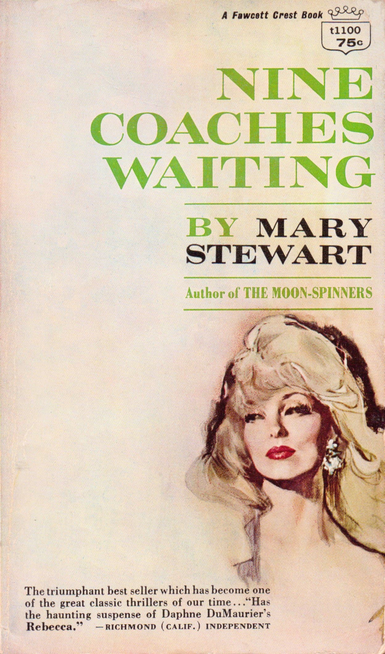 Nine Coaches Waiting [Mass Market Paperback] Mary Stewart by null