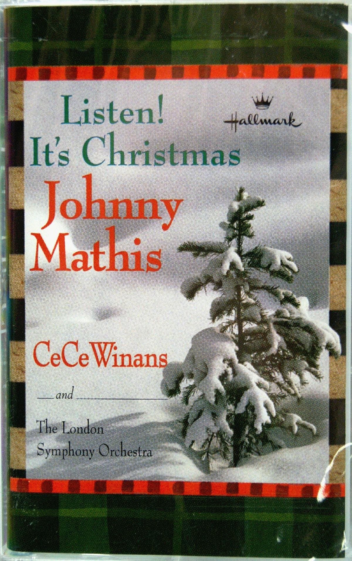 Listen! It's Christmas [Audio Cassette] Johnny Mathis; CeCe Winans and London Symphony Orchestra by null