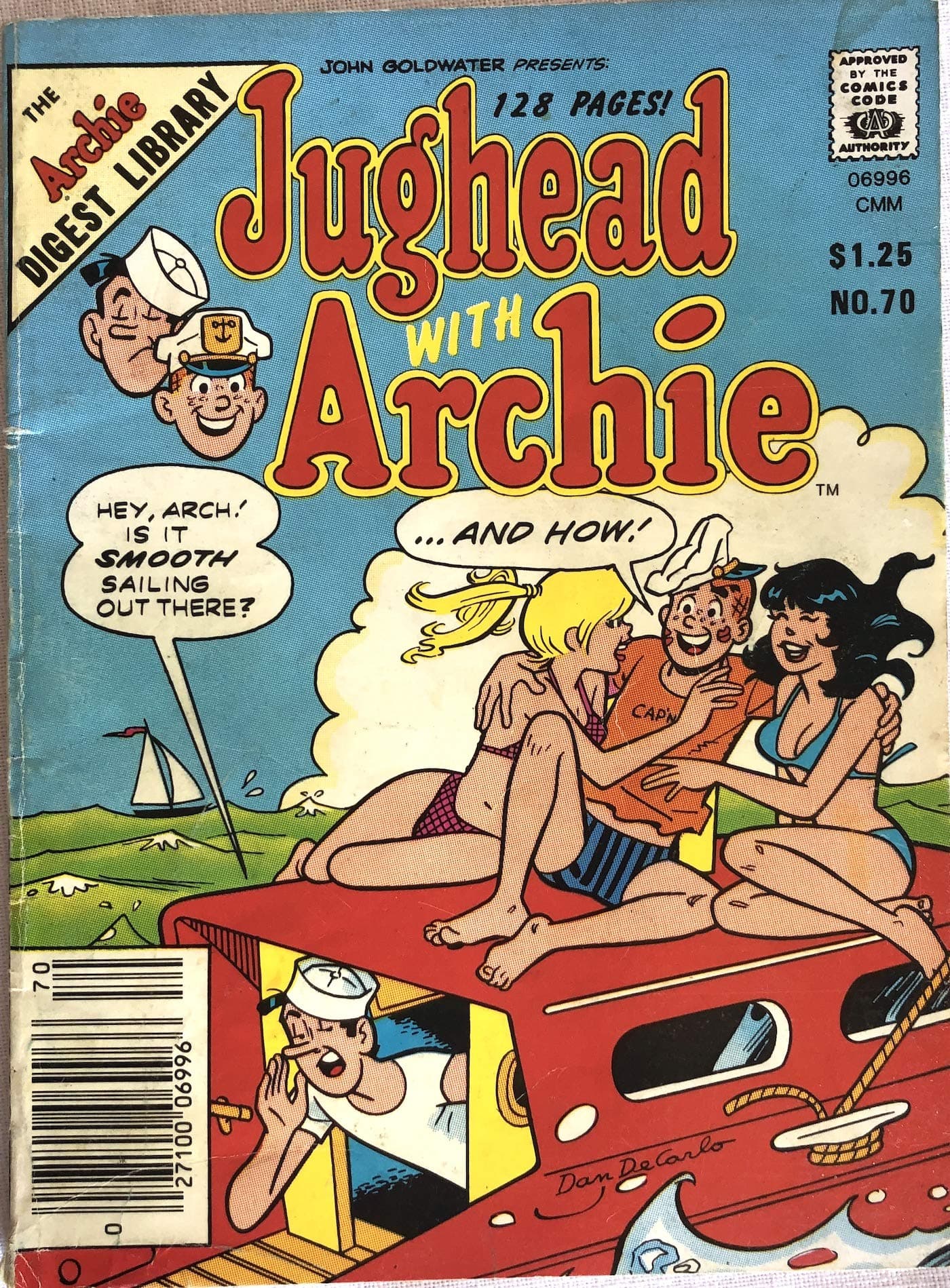 Jughead with Archie No. 70 (The Archie Digest Library) [Paperback] John Goldwater by null
