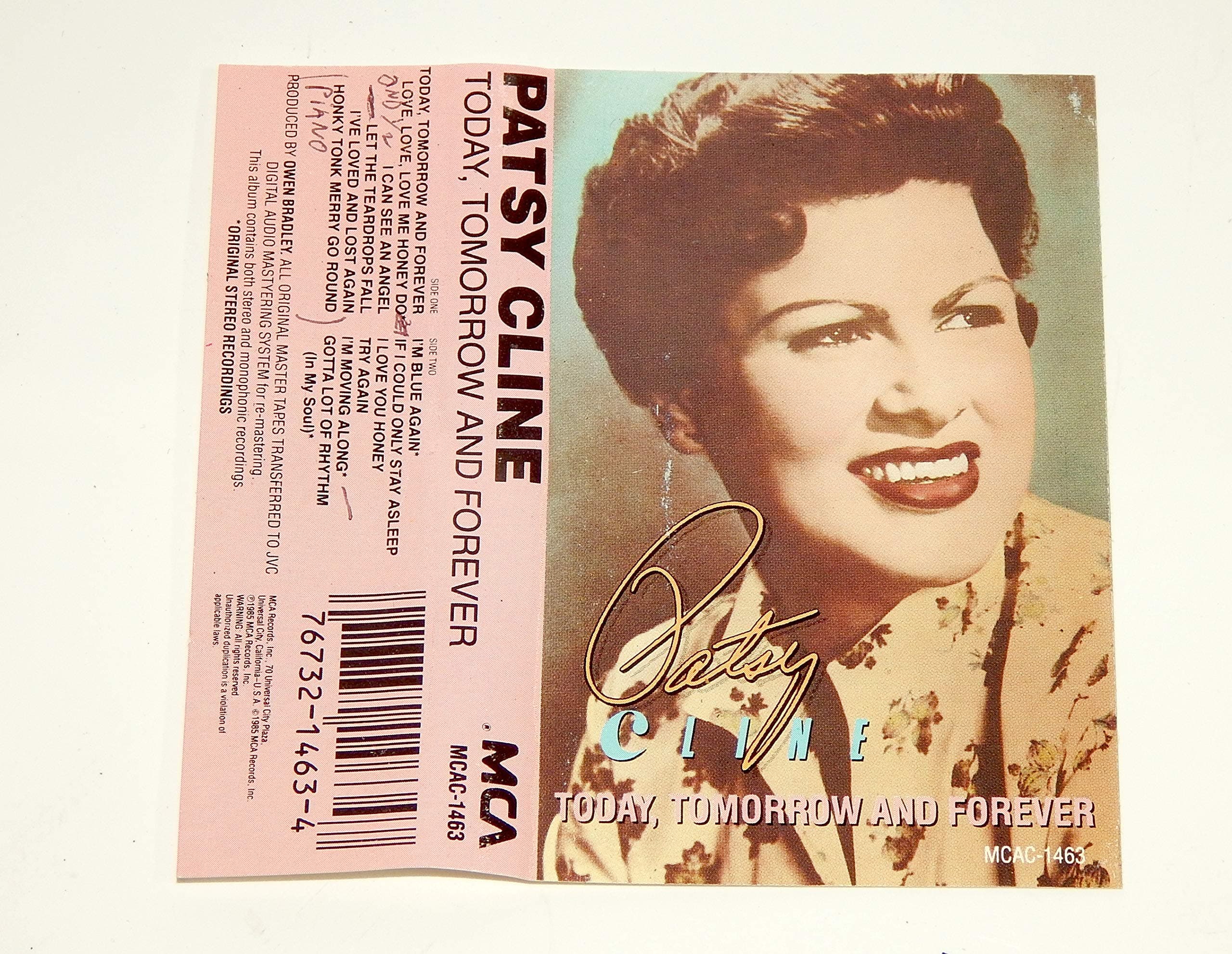 Today Tomorrow and Forevecline,Patsy [Audio Cassette] by null