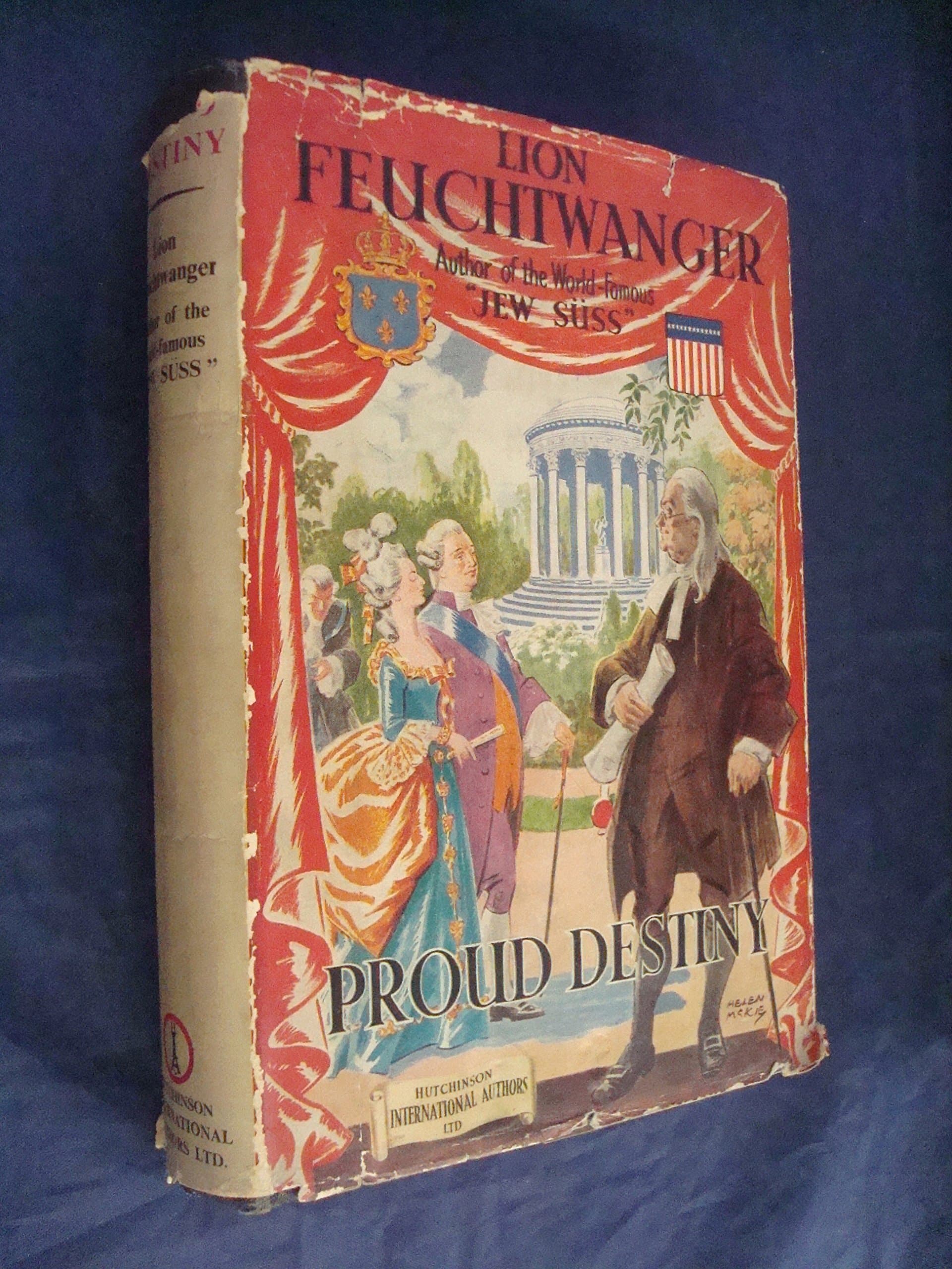 PROUD DESTINY [Hardcover] feuchtwanger, lion by null