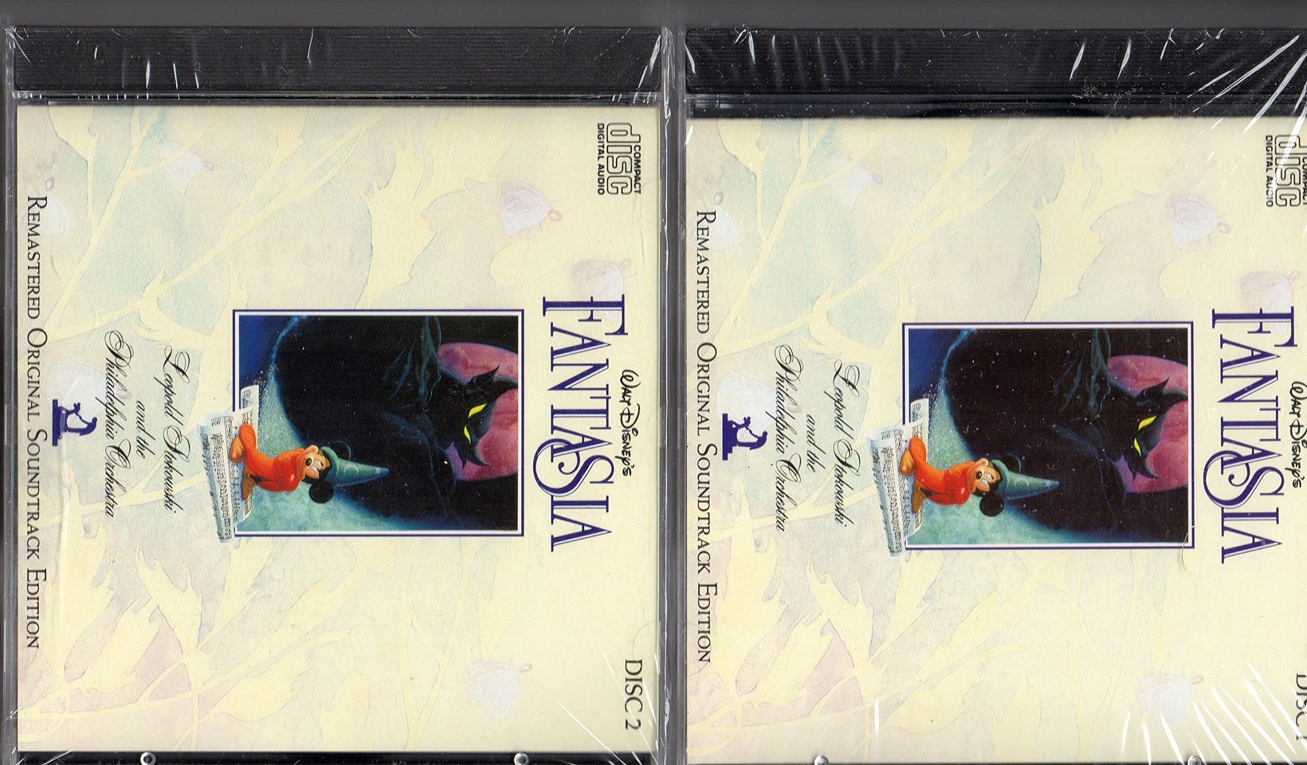 Walt Disney's Fantasia: Remastered Original Soundtrack Edition [Audio CD] leopold stokowski and the philadelphia orchestra by null