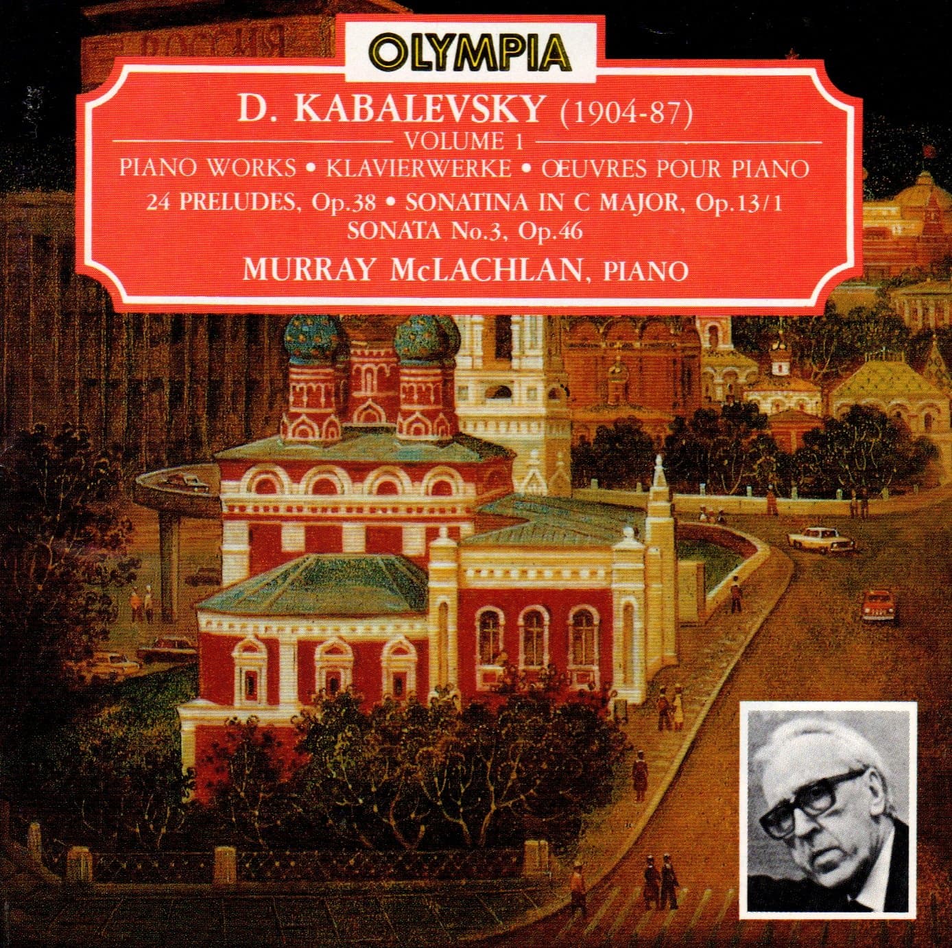 Kabalevsky: Piano Works, Vol. 1 [Audio CD] Murray McLachlan and Dmitri Kabalevsky