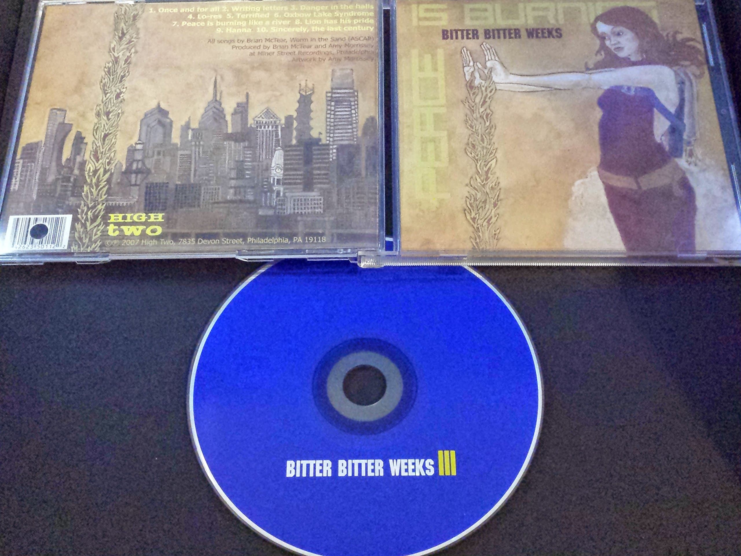 Peace Is Burning Like a Rive [Audio CD] Bitter Bitter Weeks by null