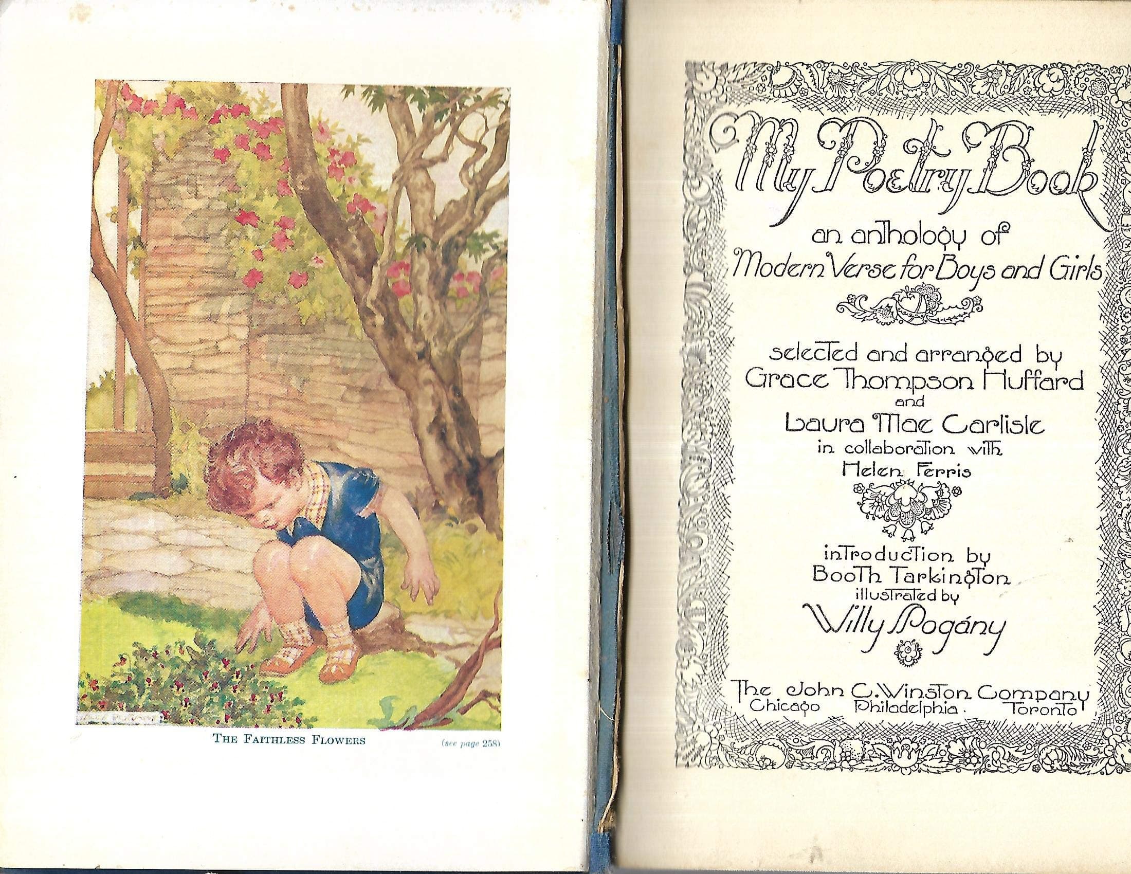 MY POETRY BOOK [Hardcover] unknown author by null