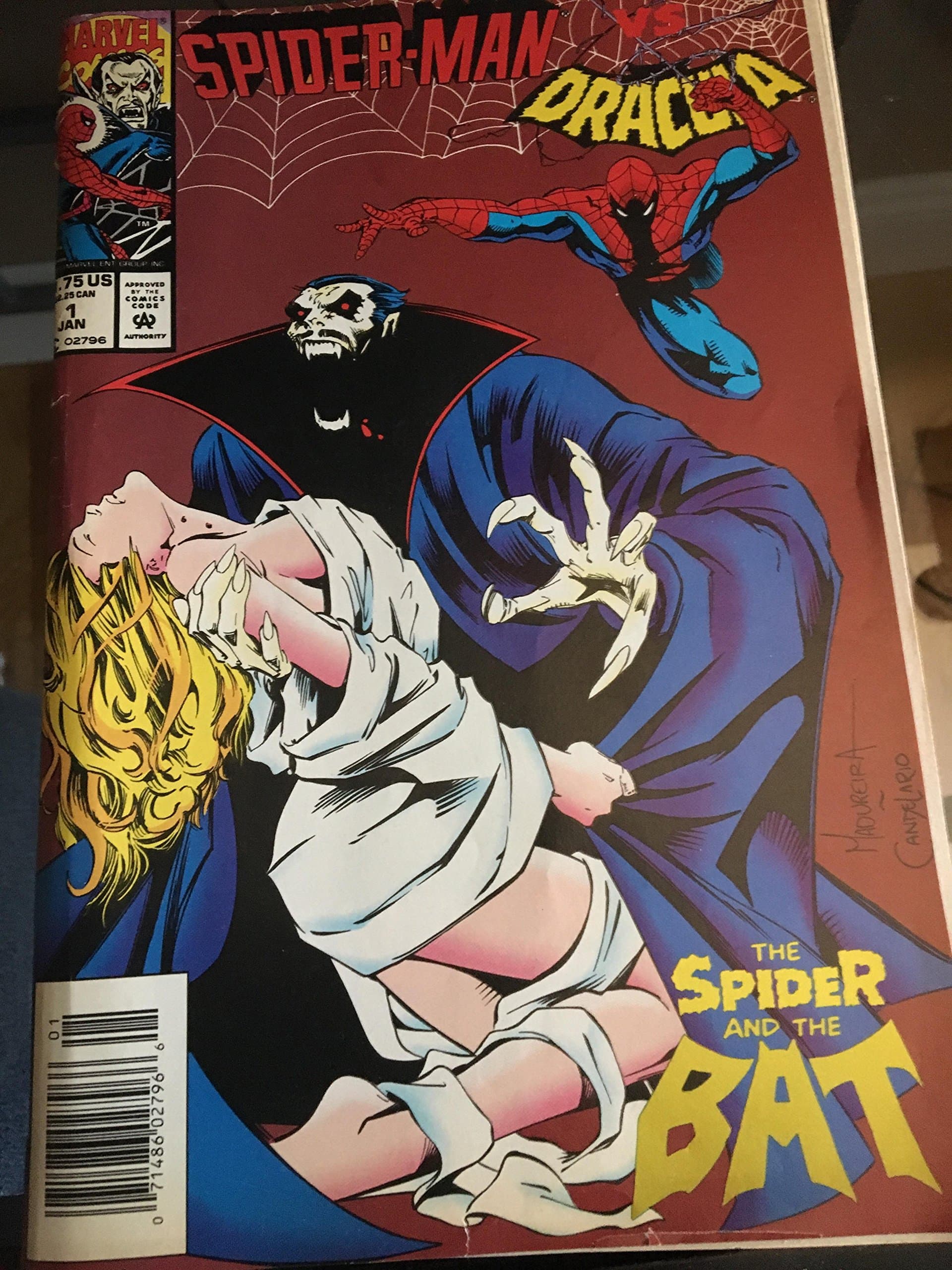 Spider-Man vs Dracula #1 (Volume 1) [Comic] Len Wein