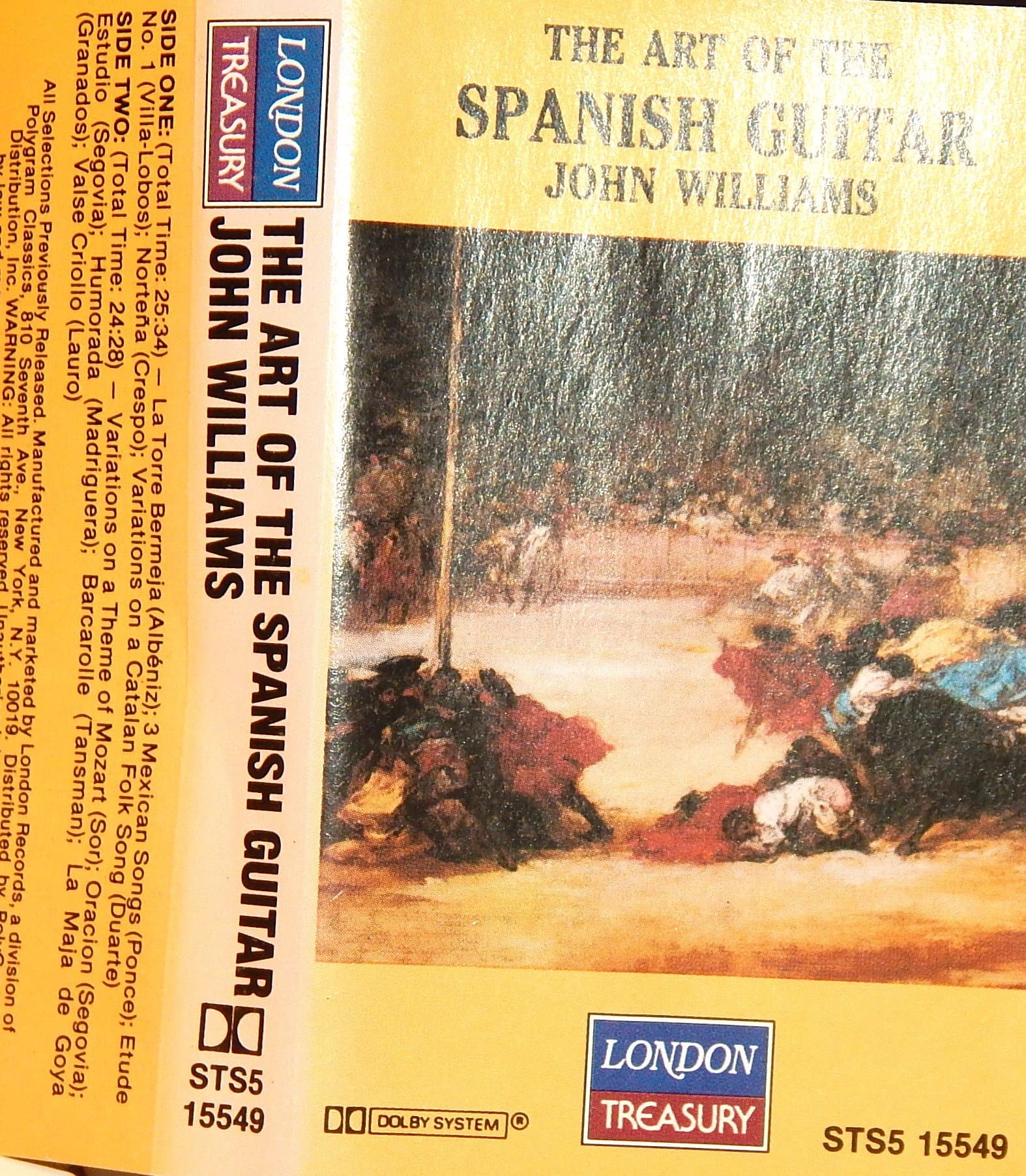 The Art of the Spanish Guitar [Audio Cassette] Williams, John by null
