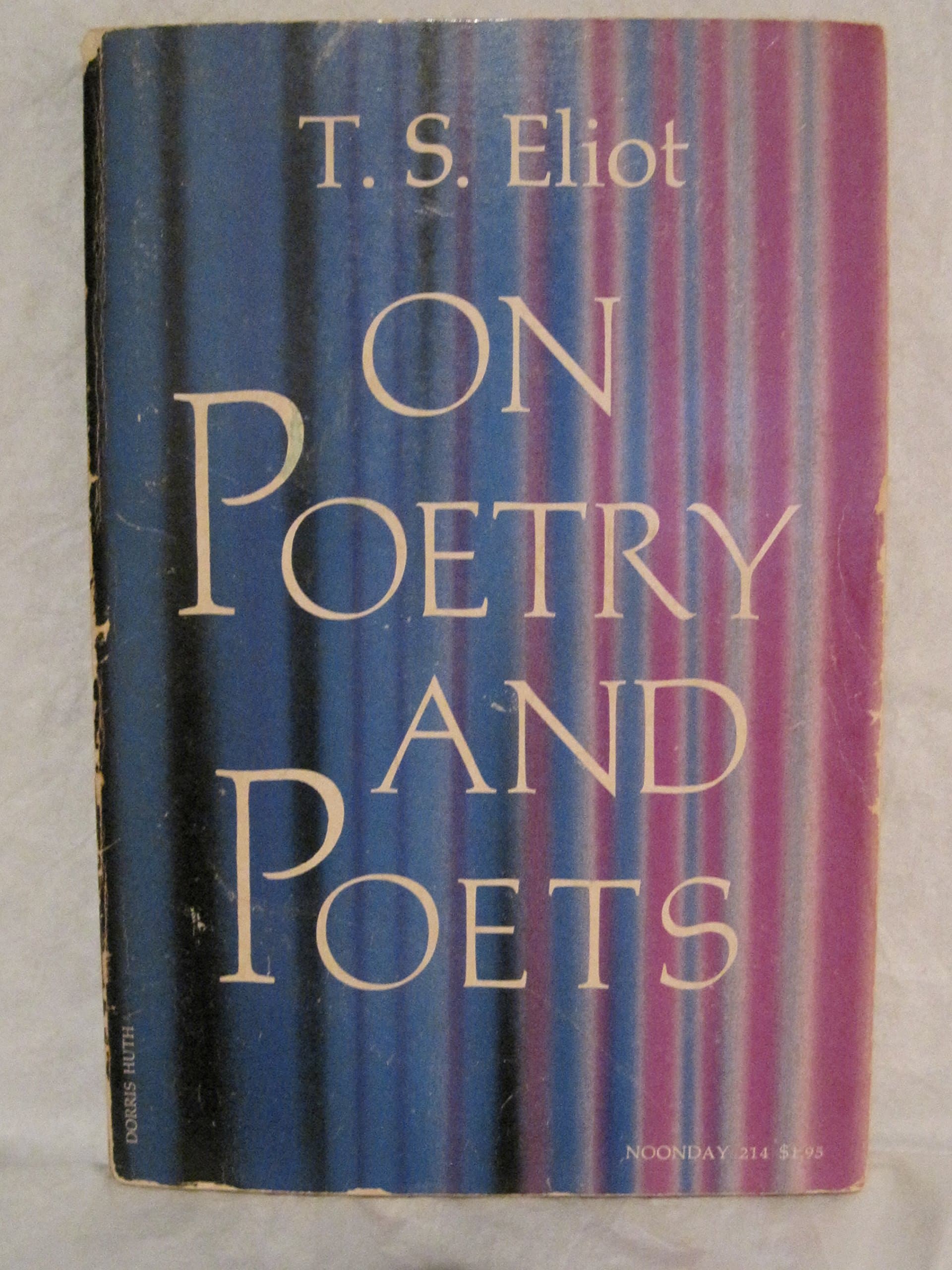 On Poetry and Poets [Unknown Binding] unknown author by null