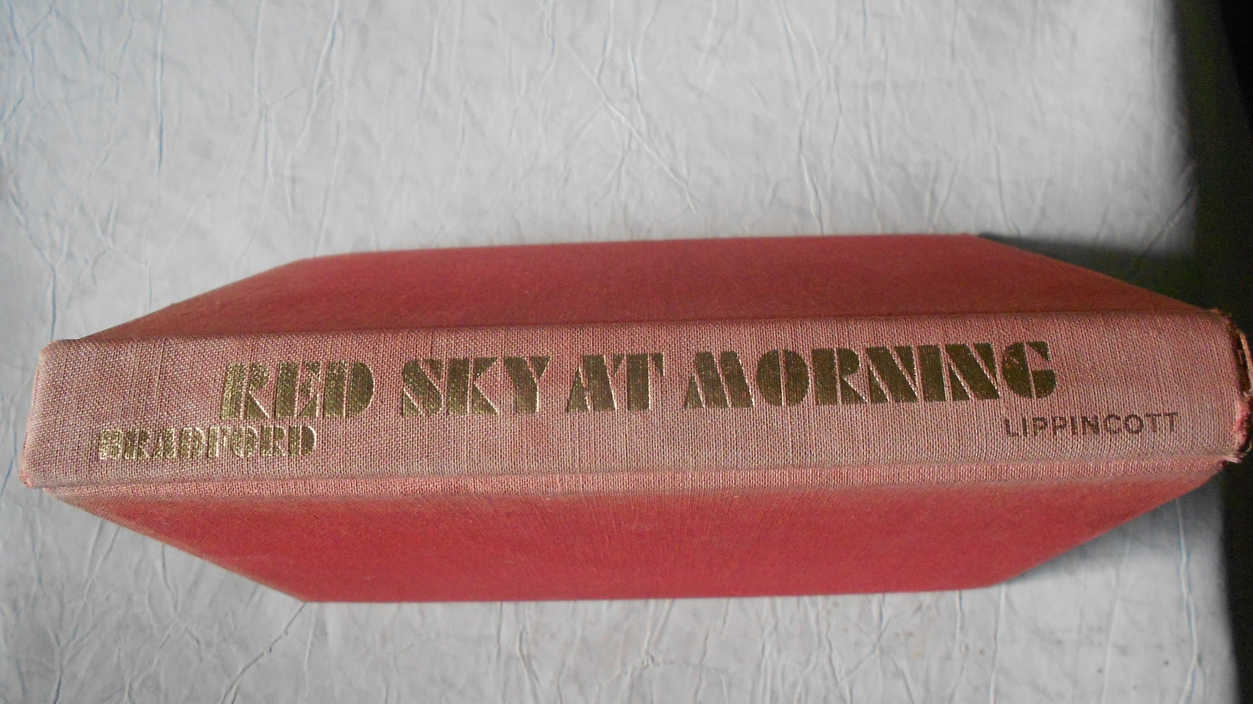 Red Sky At Morning [Hardcover] BRADFORD, RICHARD by null