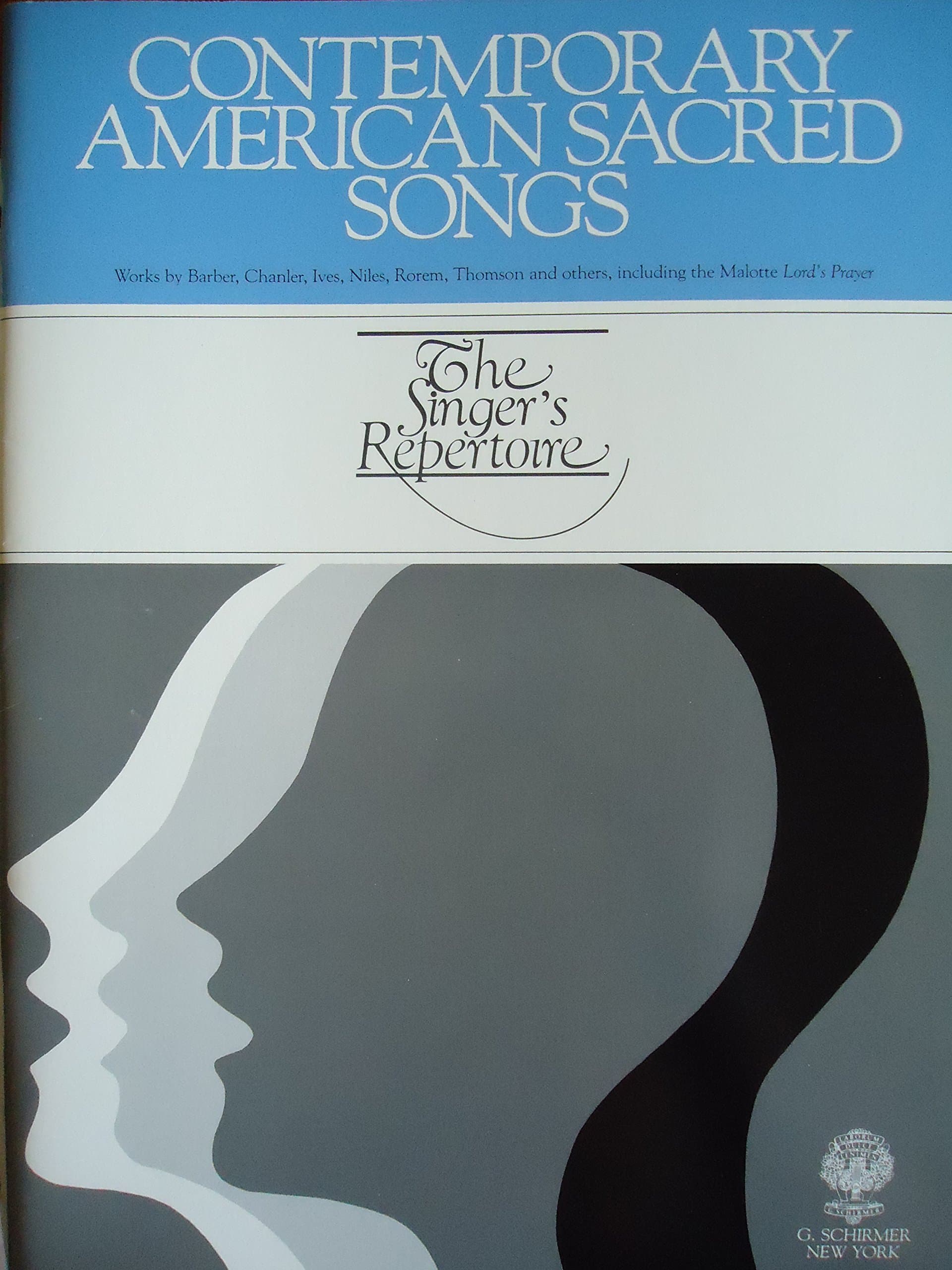 Contemporary American Sacred Songs (The Singer's Repertoire)